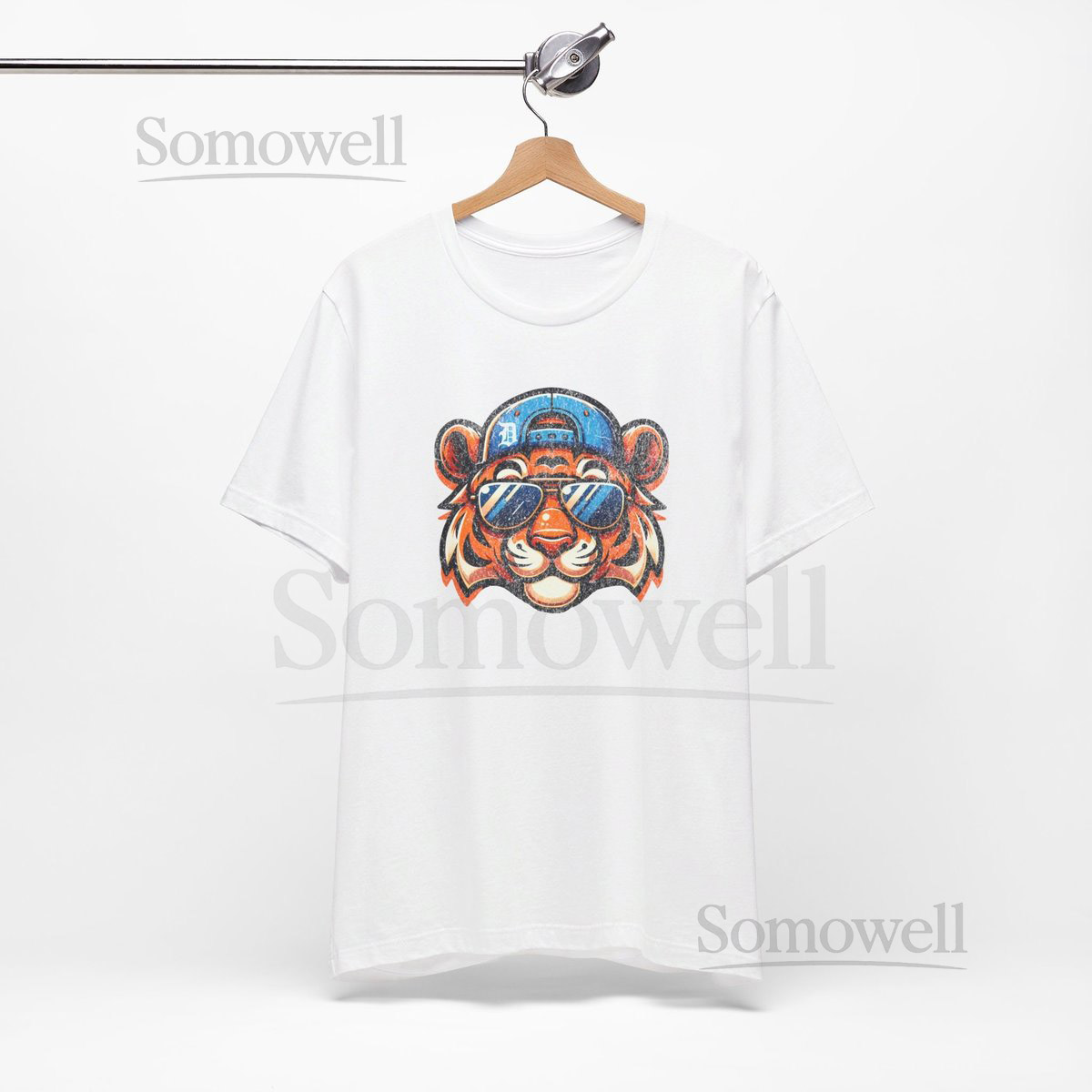 Tigers Shirt Bellacanvas EXPRESS Shipping Detroit Baseball T-Shirt Tigers T-Shirt_806