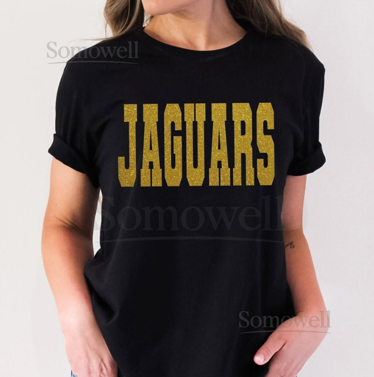 Jaguars Glitter Shirt Jags Glitter Top Jacksonville Gameday Tank Jaguars Bling Shirt Jags Glitt_717