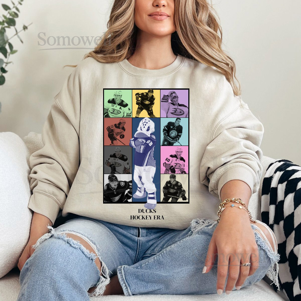  Anaheim Ducks Sweatshirt NHL Hockey Sweater Anaheim Mighty Ducks SVG Ducks Womens Gift Anaheim Ducks Hockey Pullove_129