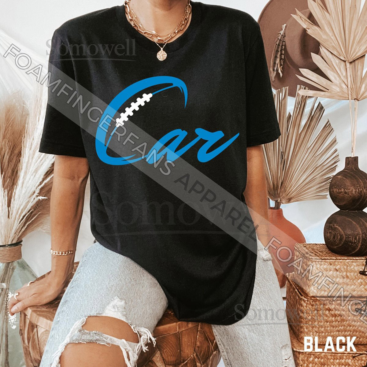 Carolina Football Shirt Retro Carolina Tshirt Cute Carolina Football Clothing Charlotte Football Shirts Charlotte Graphic Tees Unisex_346