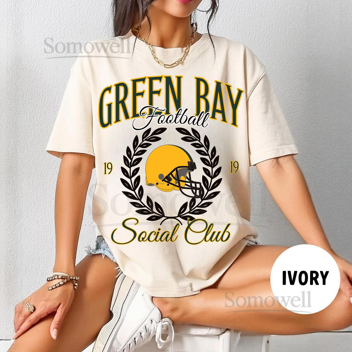 Comfort Colors Green Bay Football Shirt Packers Shirt Vintage Green Bay Shirt Green Bay Football Sweater Packers Sweatshirt Jordan Love_62