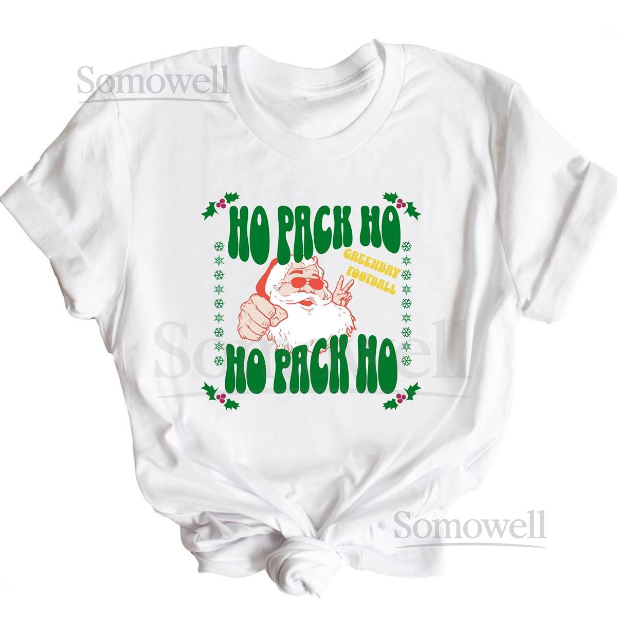 Green Bay Packers Christmas T-shirt_449
