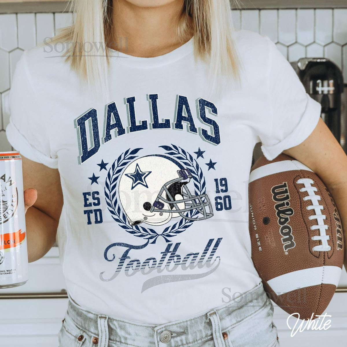 Vintage Dallas Football Game Day Shirt Dallas Football Fan Vintage Shirt Cowboy Football Game Day Shirt Cute Dallas Football Gifts_564