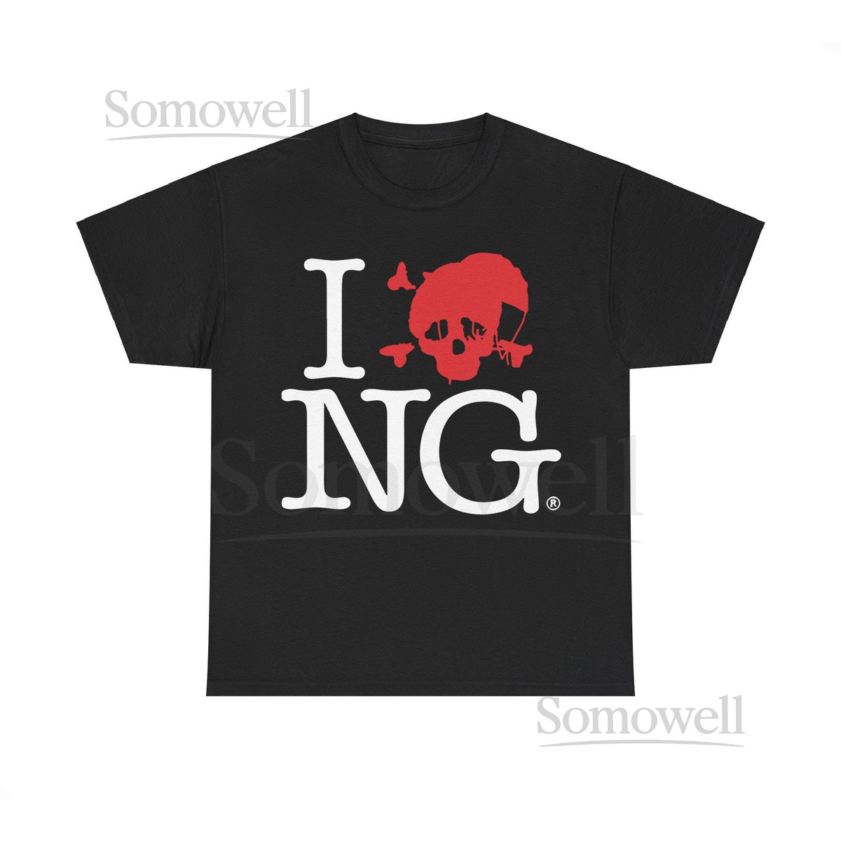 I Love NG I Luv Novagang Black Tees T-Shirts Merch - All Sizes_199