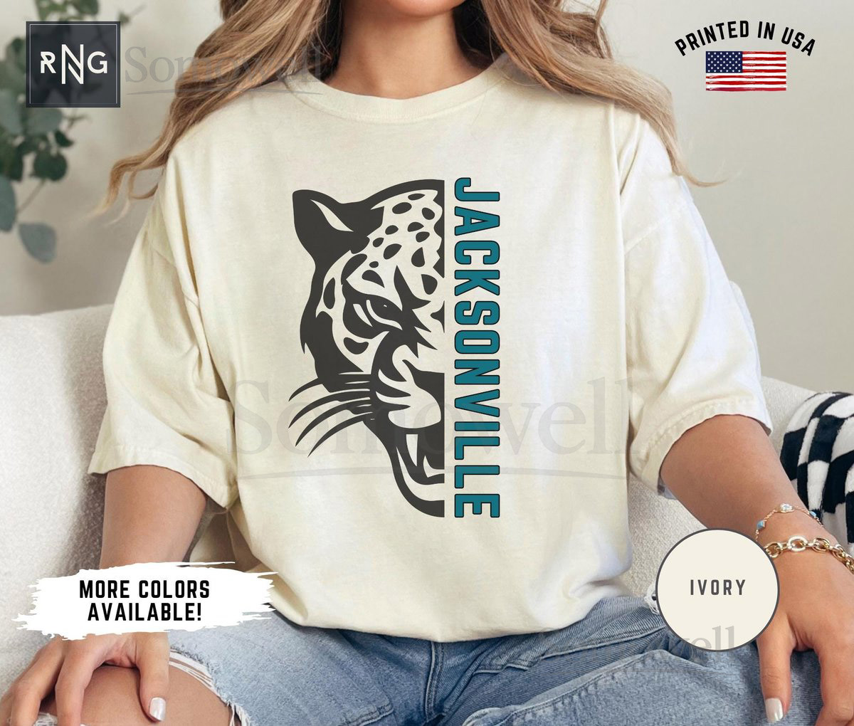 Jacksonville Football Shirt Jaguar Football Gameday Shirt Jacksonville Football Apparel Florida Sports Fan Retro Jaguar Footbal_611