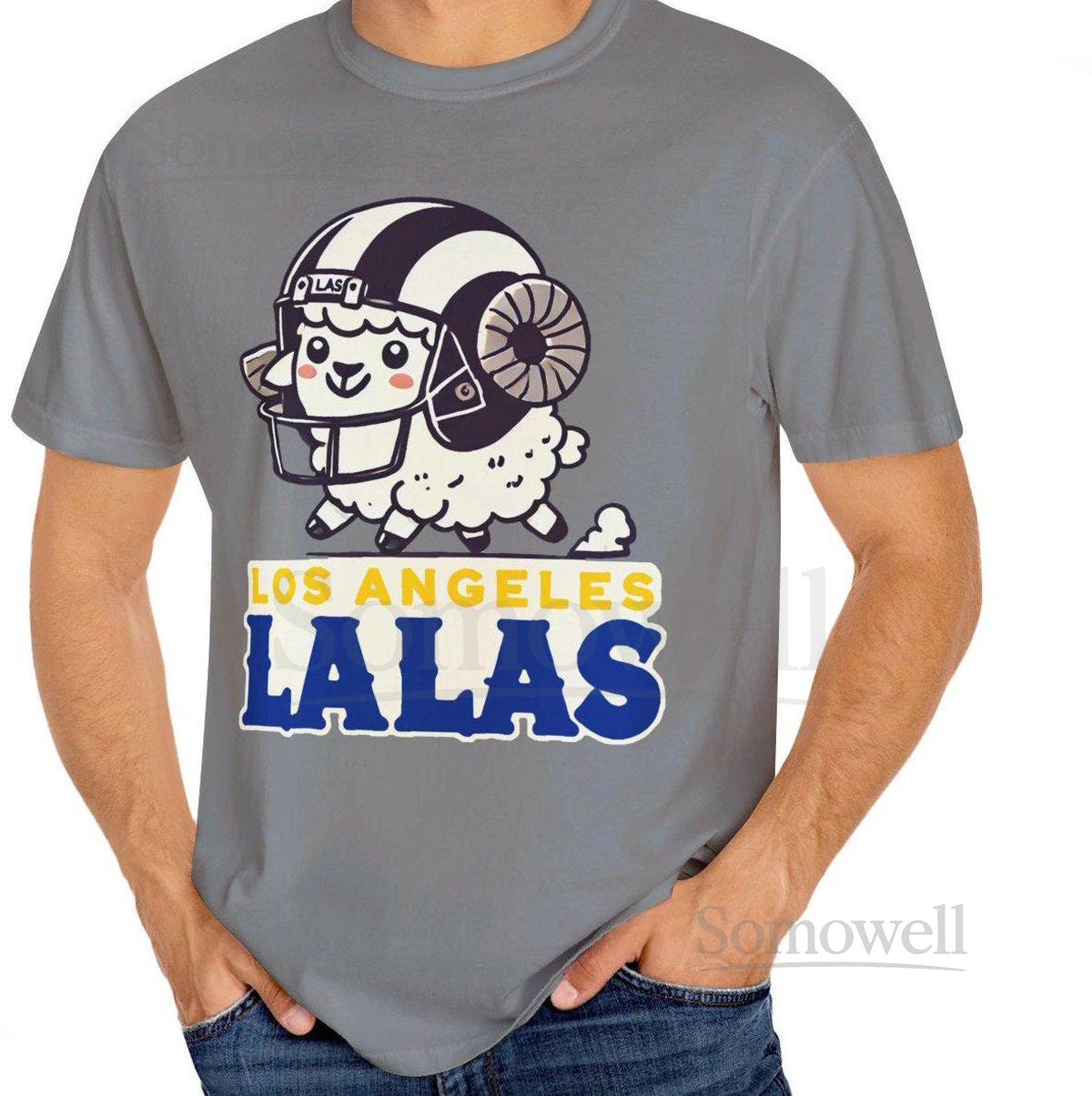 Los Angeles Football Fan Shirt - Hilarious Graphic Sports Tee - Funny Team Spirit Shirt - Sarcastic Mascot Shirt_544