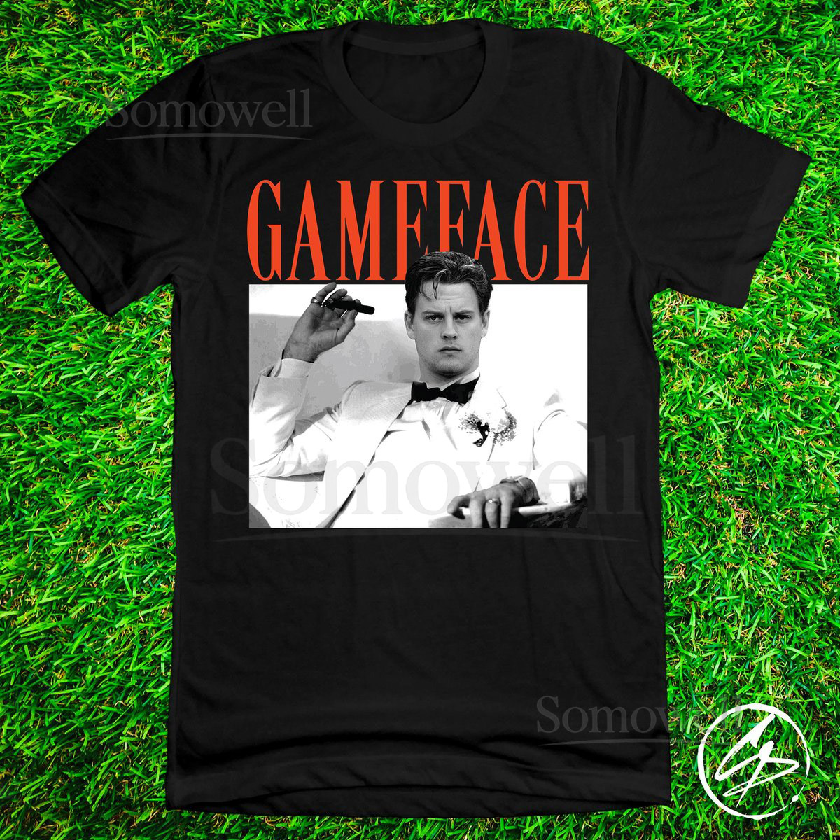 Joe Burrow - GAMEFACE tee - CINCINNATI BENGALS_694