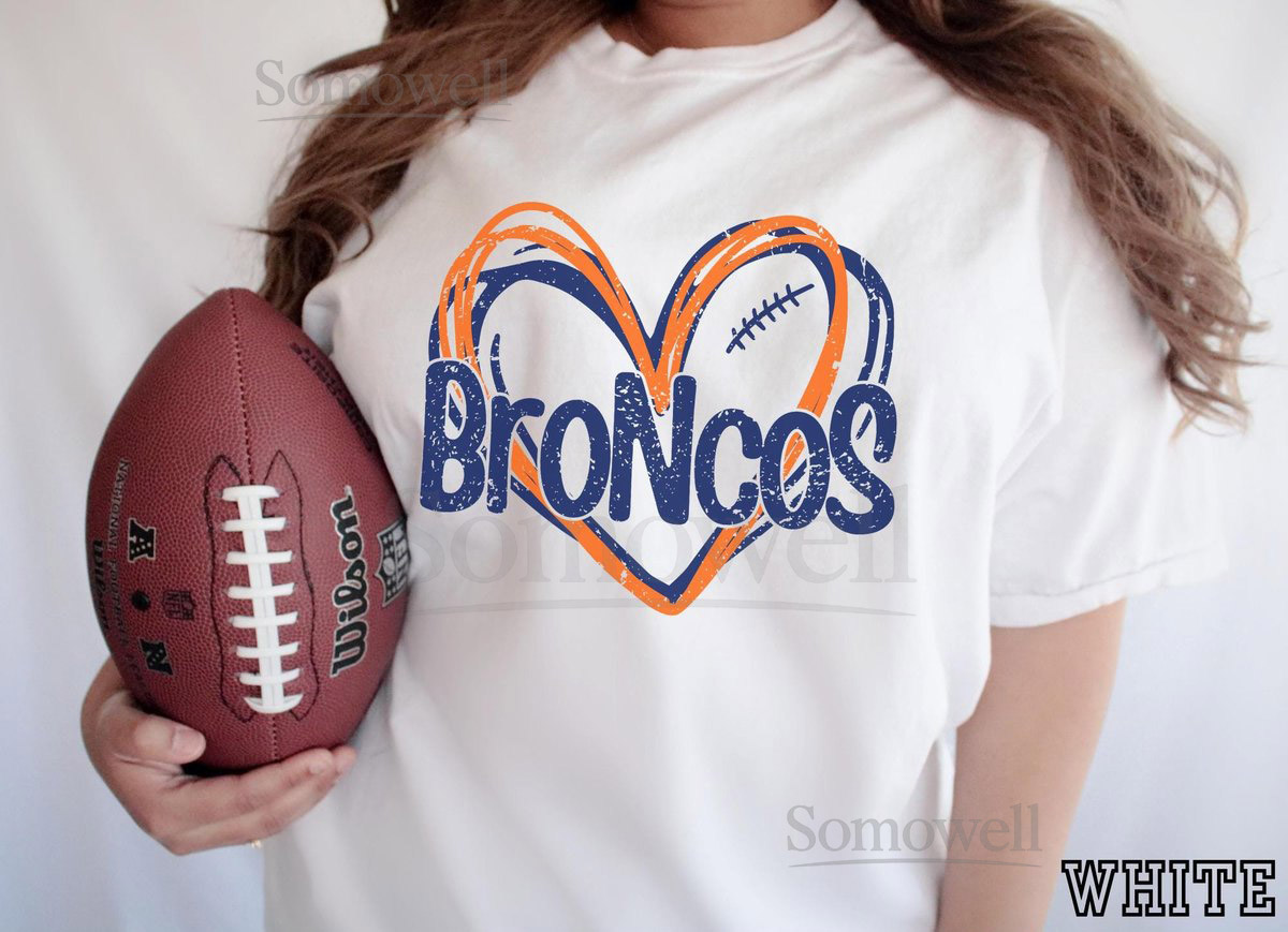 Denver Football Shirt Football Game Day Shirt Sunday Football Shirt Comfort Colors Tee Shirt_350
