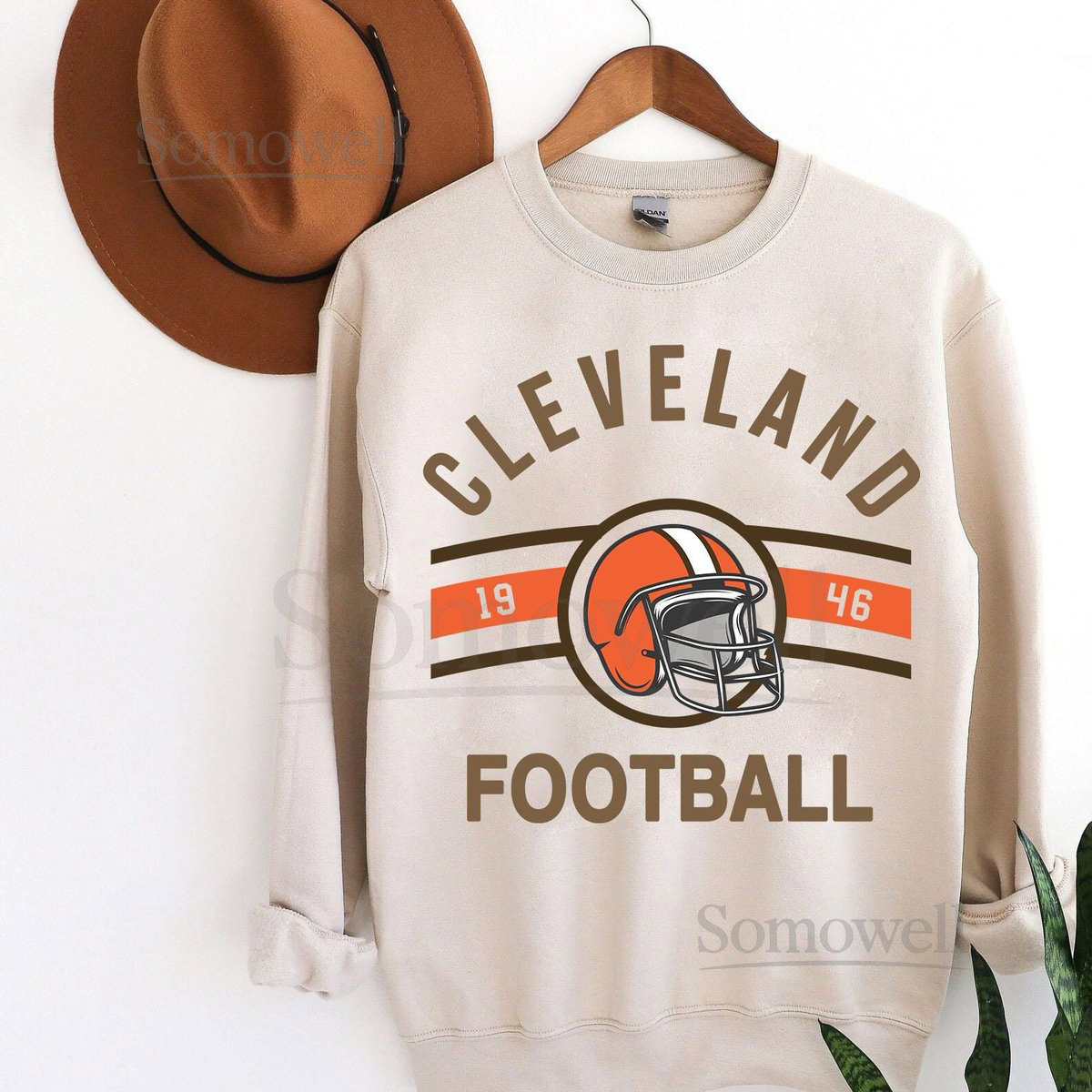 Vintage Cleveland Football shirt Retro Style Cleveland Football Shirt Gift Graphic Tee Gift For Football Fan Sport Cleveland Football_480