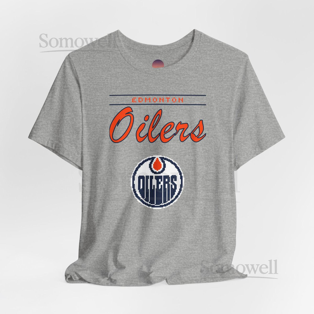 Vintage Edmonton Oilers T-Shirt Oilers 90s tshirt Retro hockey shirt Oilers 8bit Edmonton Oilers T-Shirt Vintage hockey Unisex_420