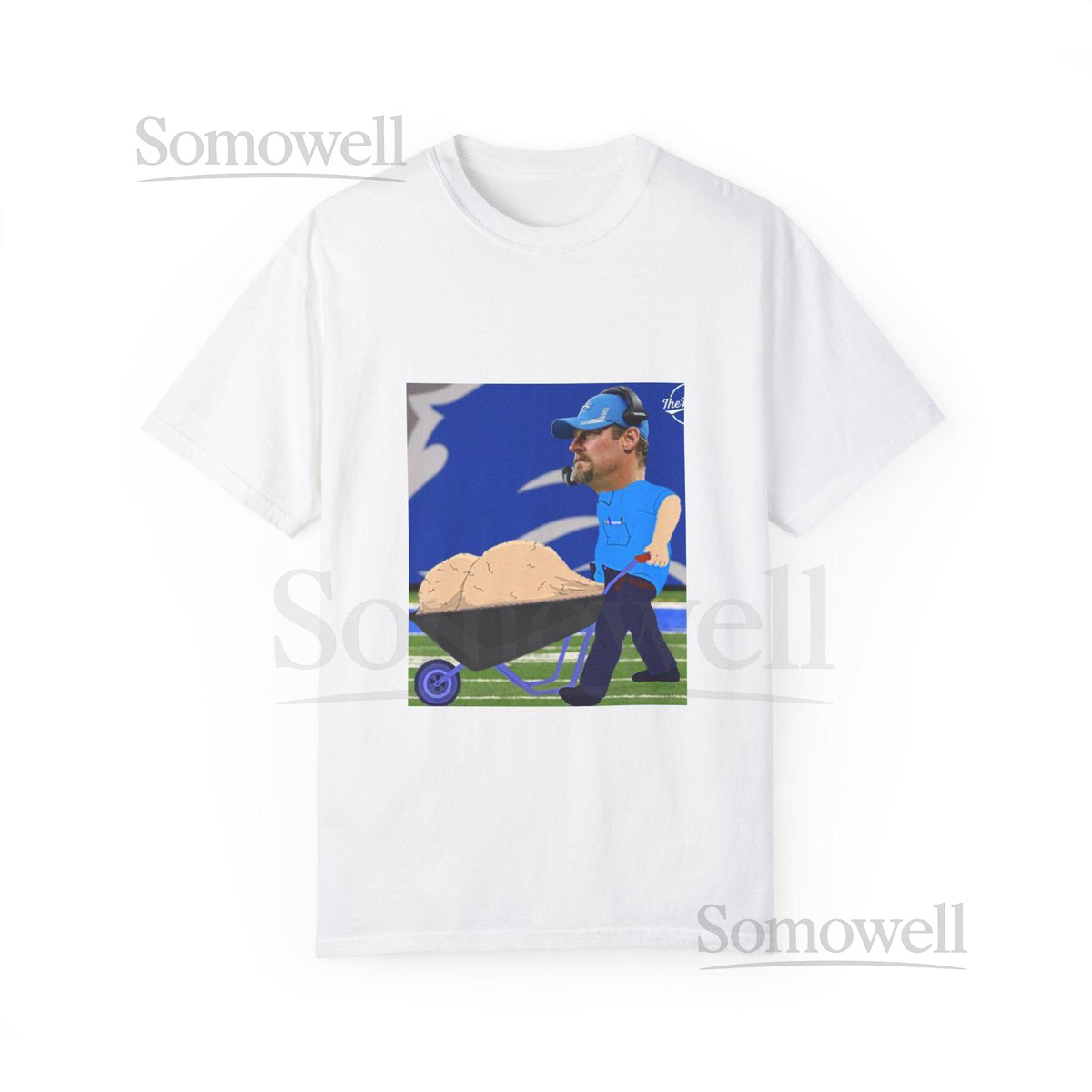 Comfort colors Detroit Lions Big balls Dan Campbell NFL_56
