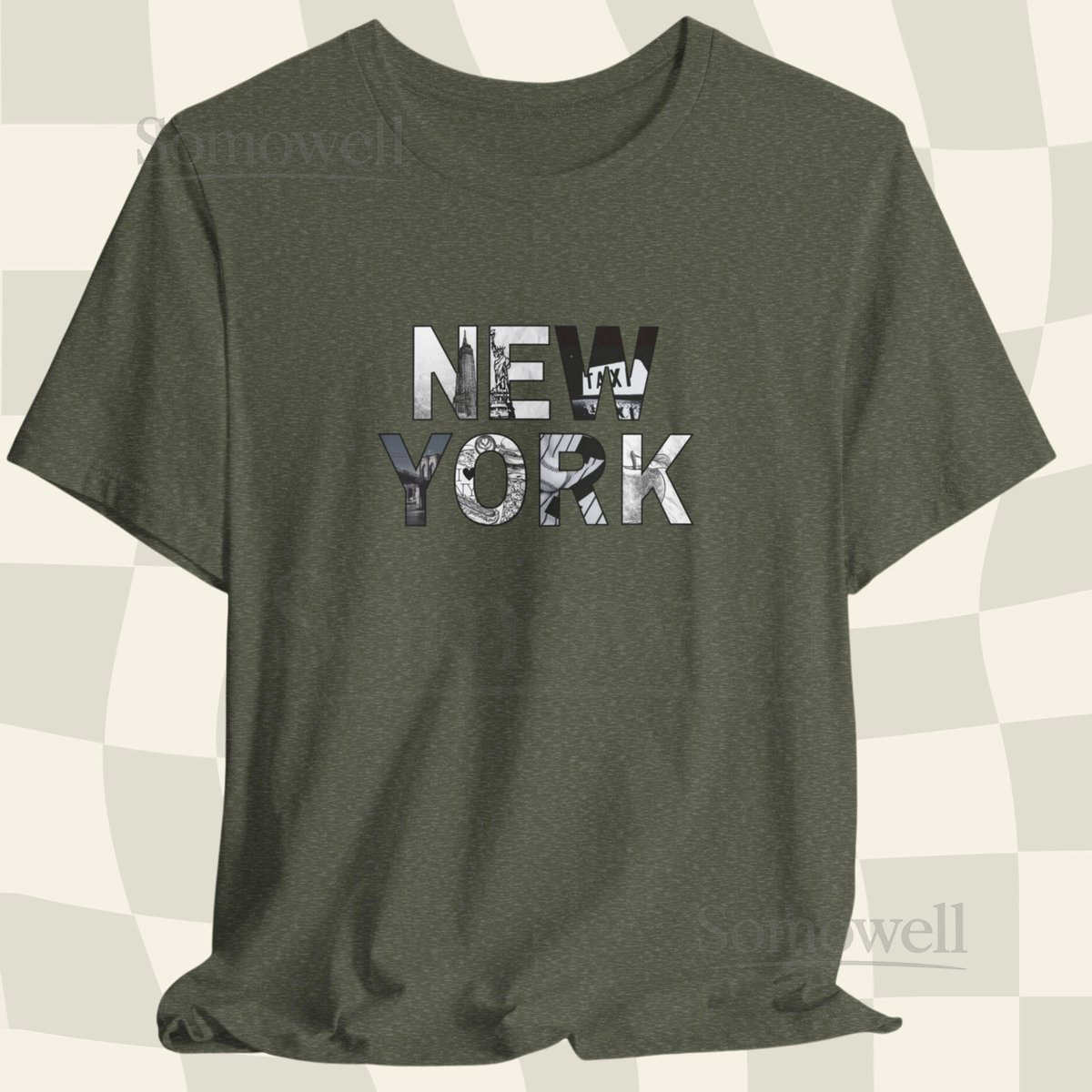 NEW YORK Short sleeve t-shirtNew York shirt gift for her cute shirtNew York LandmarksTeacher gift Mother's Day GiftNYCChristmas_677