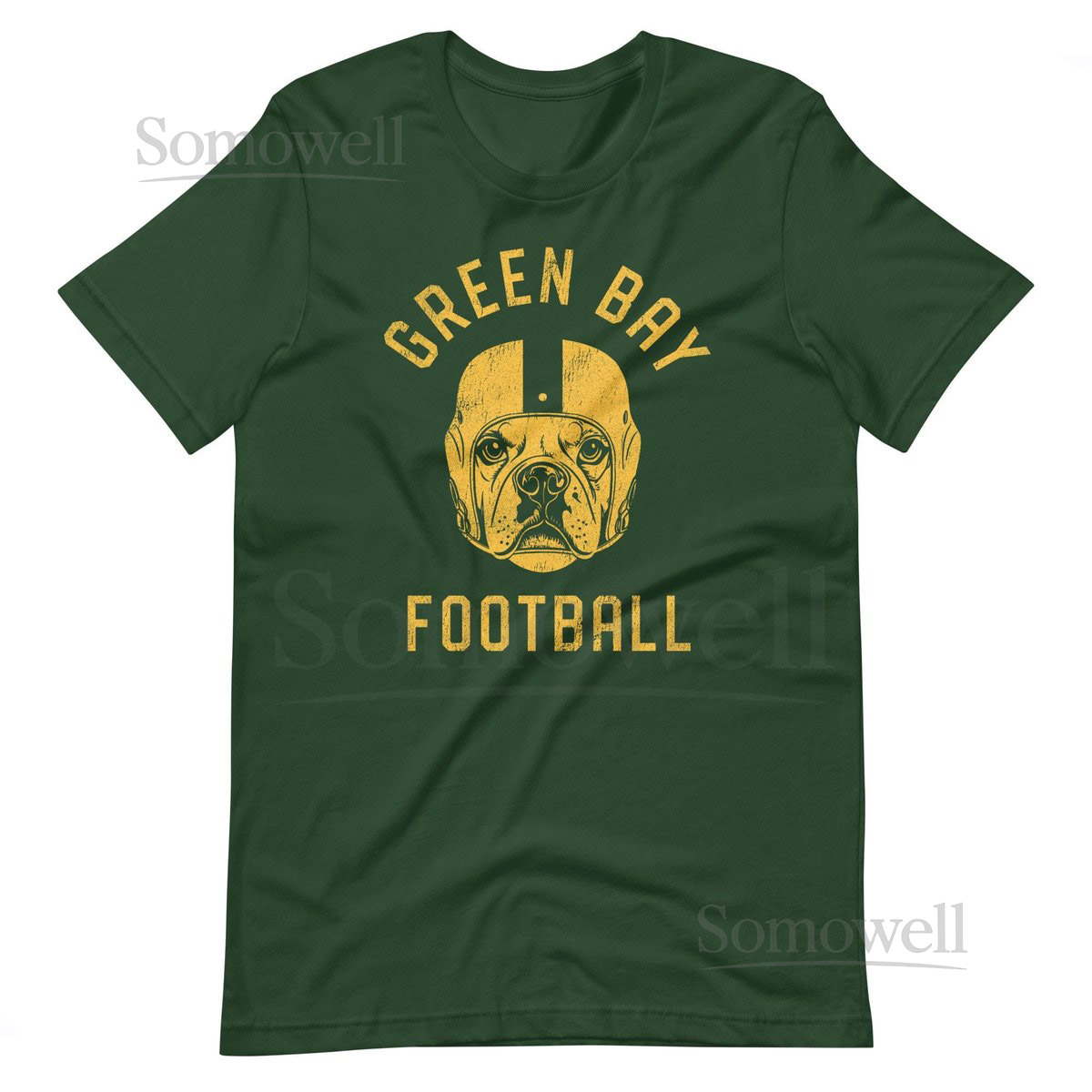 Green Bay Football Boxer T-Shirt Dog Lover Gift for Green Bay Packers fans_370