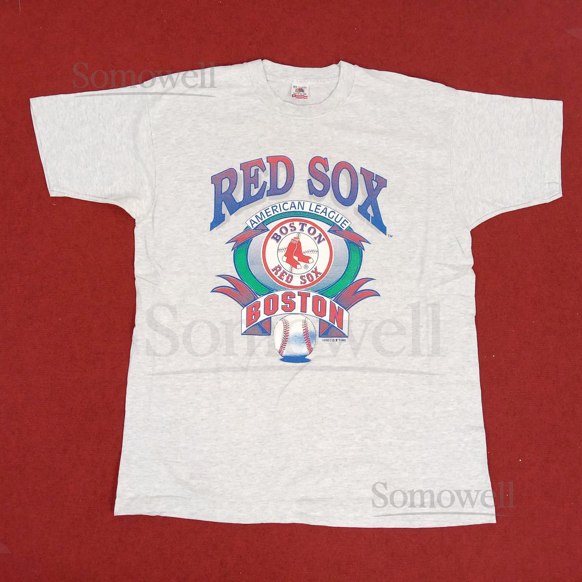 Red Sox Boston Professional Baseball Team Vintage Tshirt_512