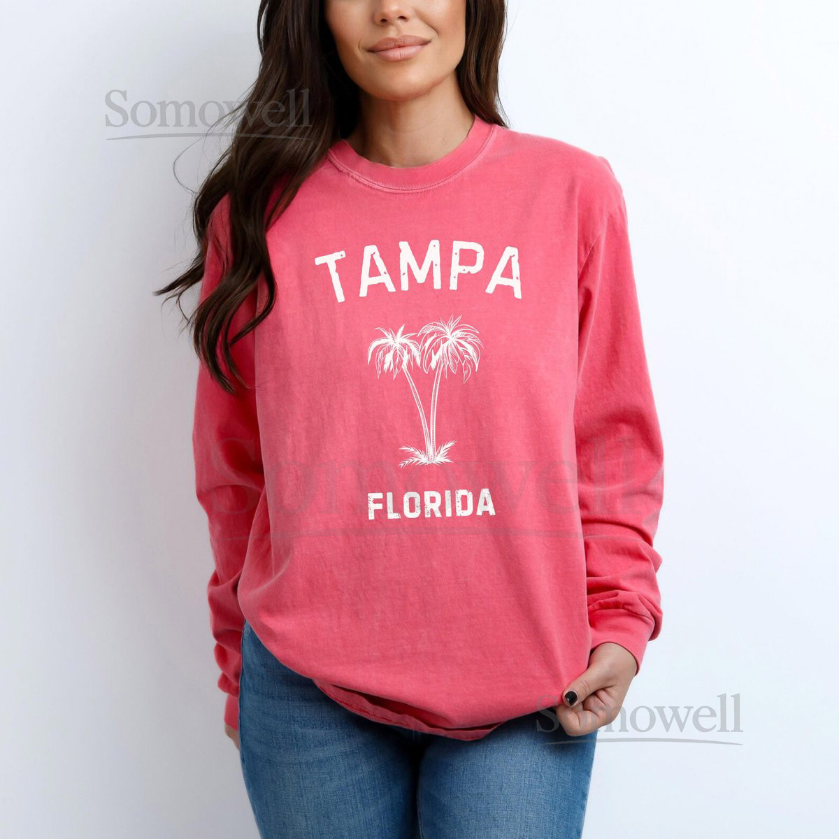 Tampa Florida Shirt Comfort Colors Tampa Sweatshirt Florida Family Vacation Bachelorette Girls Weekend Trip Shirt Tampa FL Souvenir Gift_212