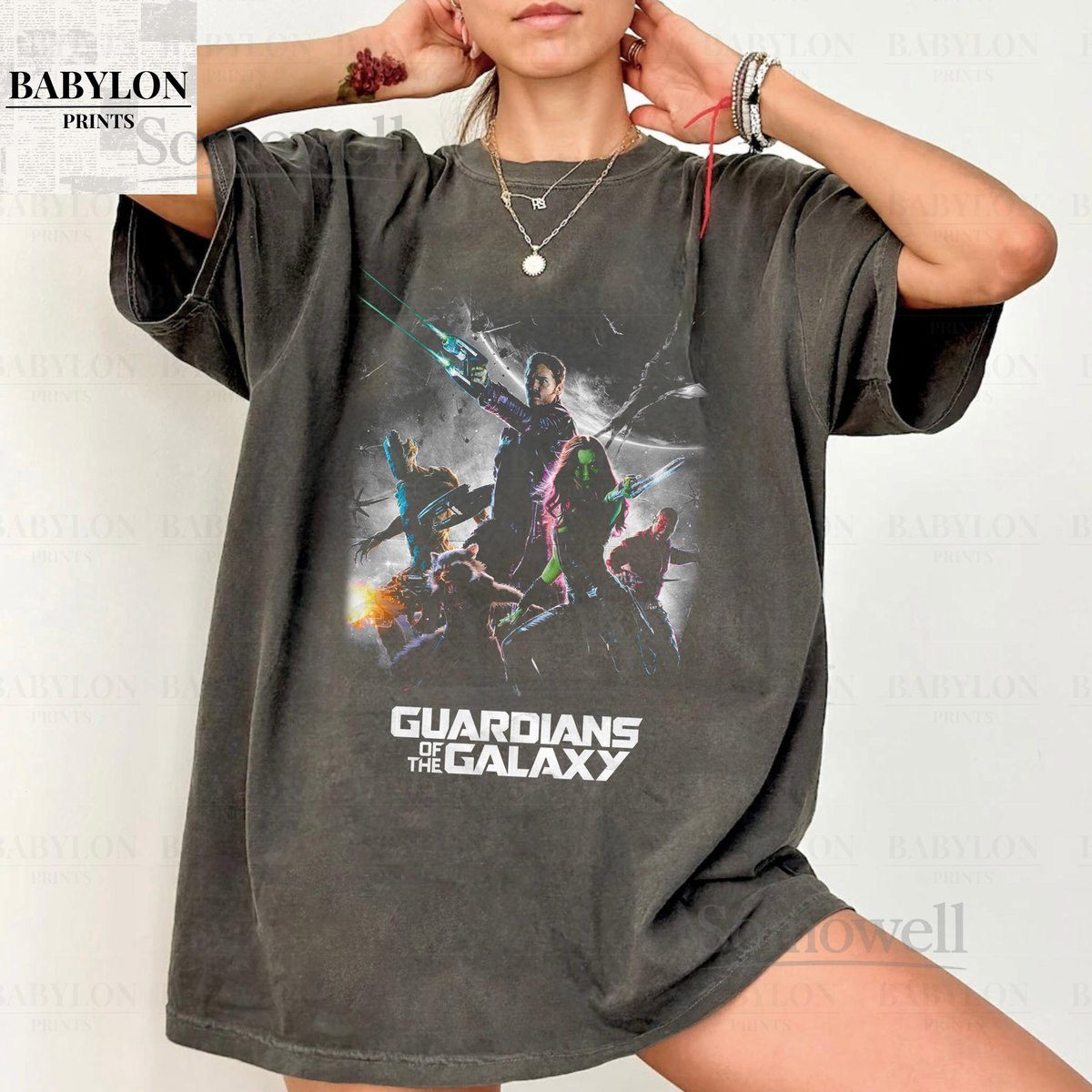 Vintage Guardians of the Galaxy Shirt Retro Guardians Galaxy Character Shirt Starlord Shirt Gamora Mantis Rocket Groot Cosmic Rewind_488