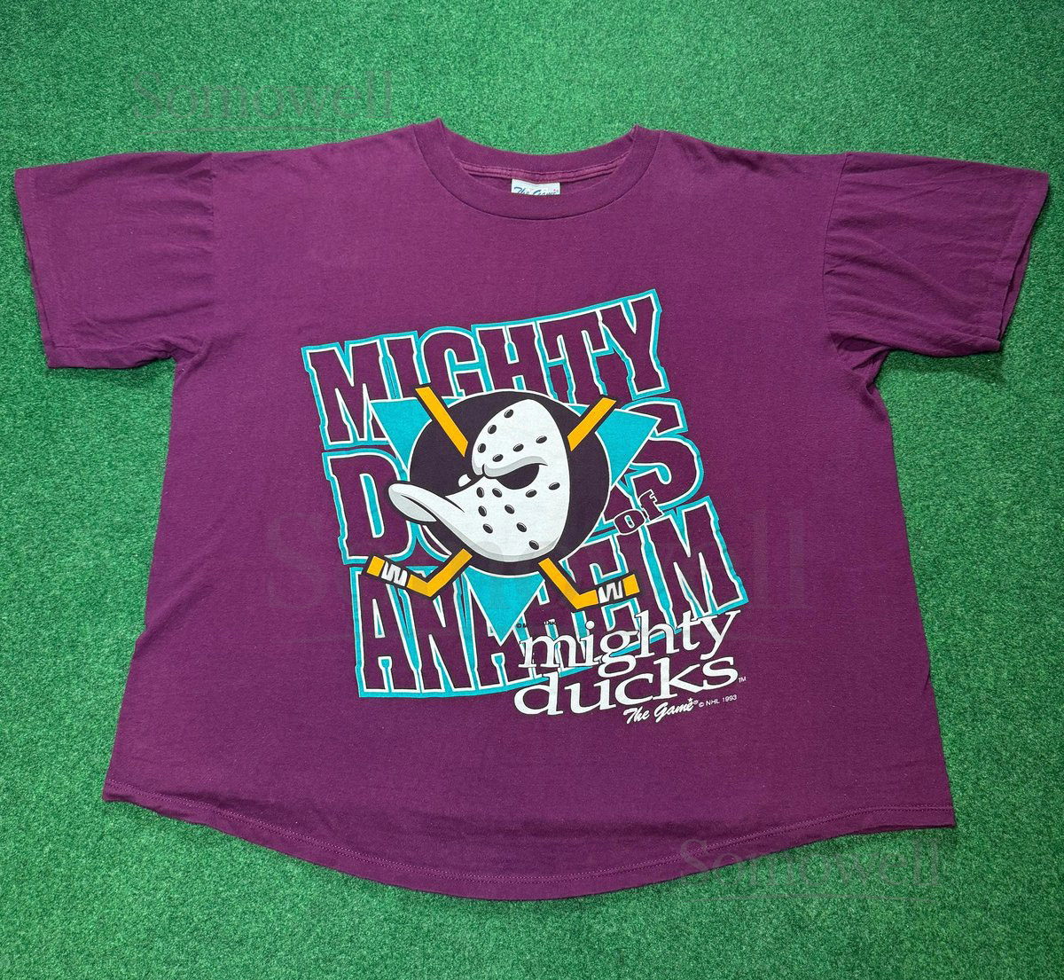 Vintage 90s Anaheim Mighty Ducks T-Shirt XL_684