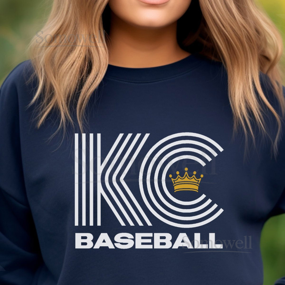 Kansas City Royals Crewneck Sweatshirt KC Baseball Fan Gift_418