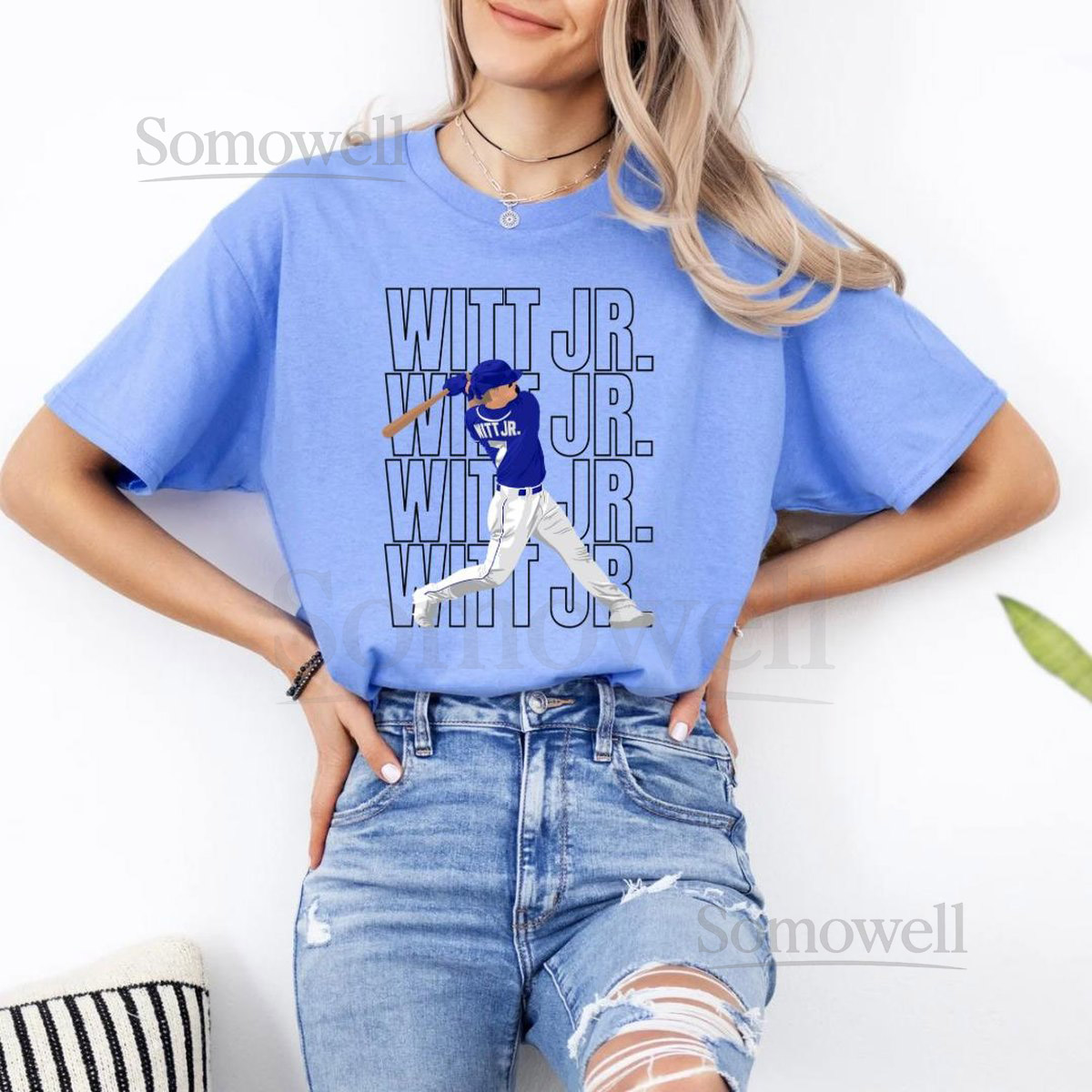 Witt Jr. Kansas City Royals Baseball Shirt_953