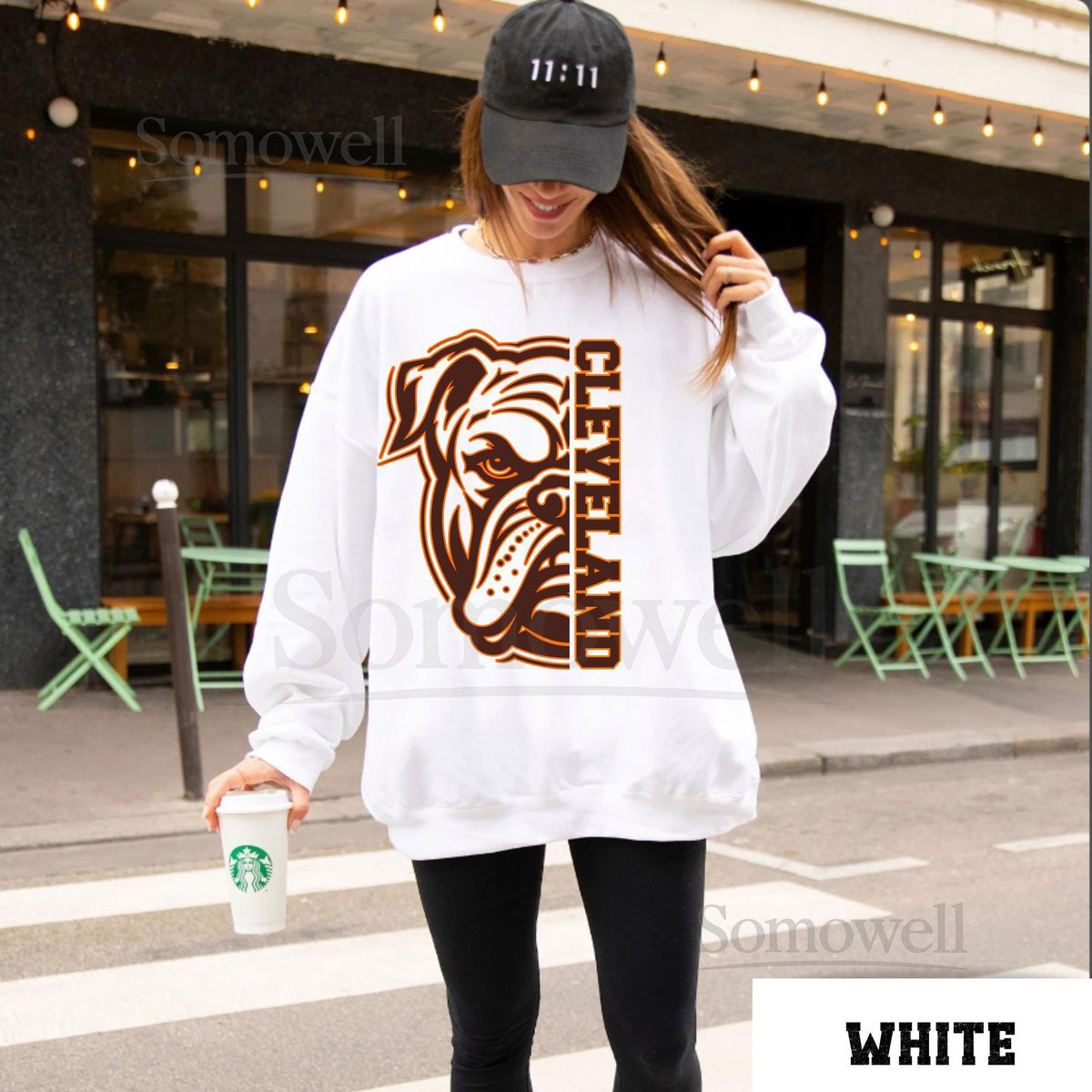 Cleveland Football Sweatshirt Cleveland Football Shirt Cleveland Dawgs Crewneck Shirt Cleveland Sports Apparel Gift For Cleveland Fan_7