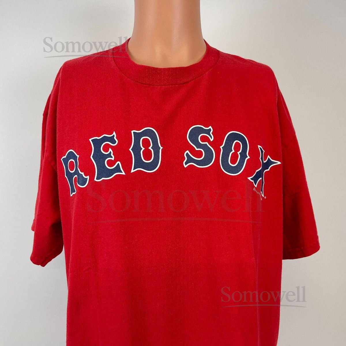 Vintage Y2K Boston Red Sox T Shirt Mens Size XL Dynasty MLB Baseball_714