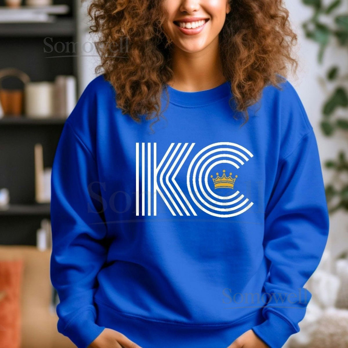 Kansas City Royals Crewneck Sweatshirt KC Baseball Fan Gift_419