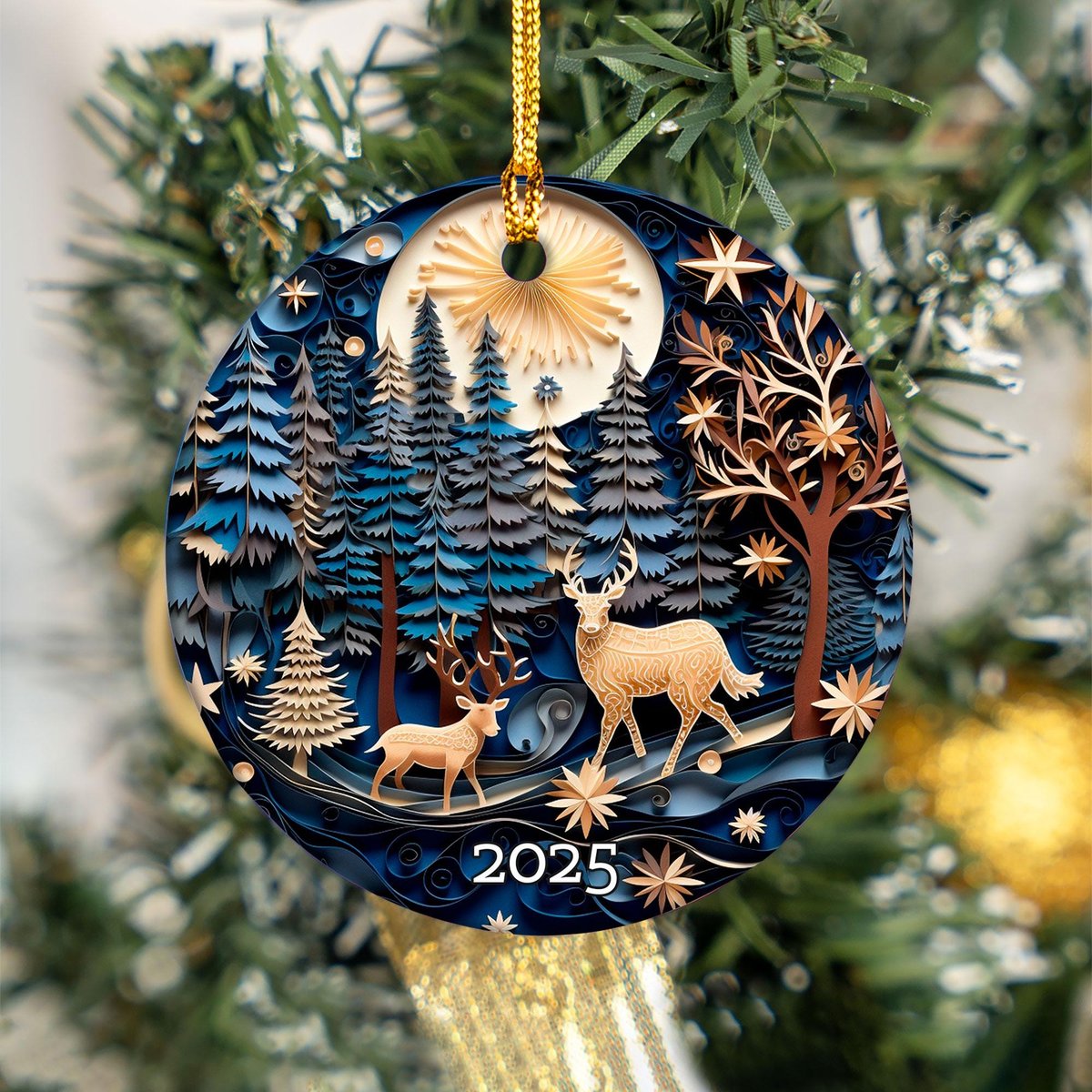 Christmas Ornament 2025 Christmas Decoration Holiday Gift Idea Heirloom Keepsake Ornament Gift Gift Exchange Gift Idea Xmas Tree