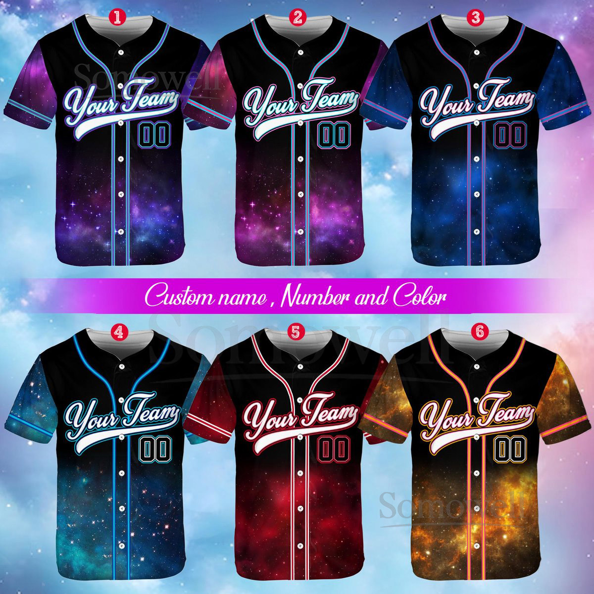 Personalized Team Name And Number Baseball Jersey Custom Baseball Jersey Shirt Baseball Jersey Uniform For Baseball Fans Baseball Lovers_529