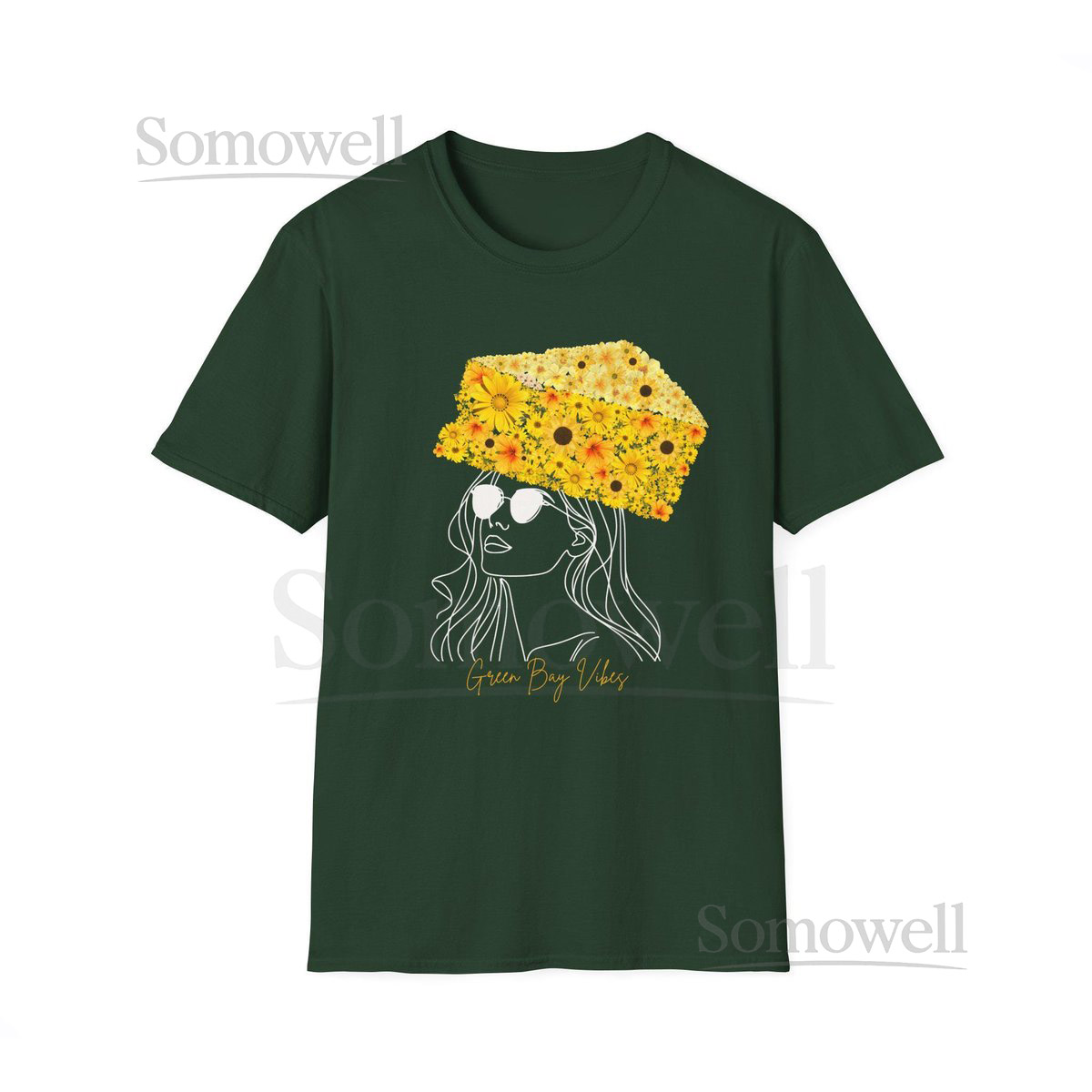 Green Bay Packers Shirt Wisconsin Cheesehead Shirt GB Football Tshirt_475