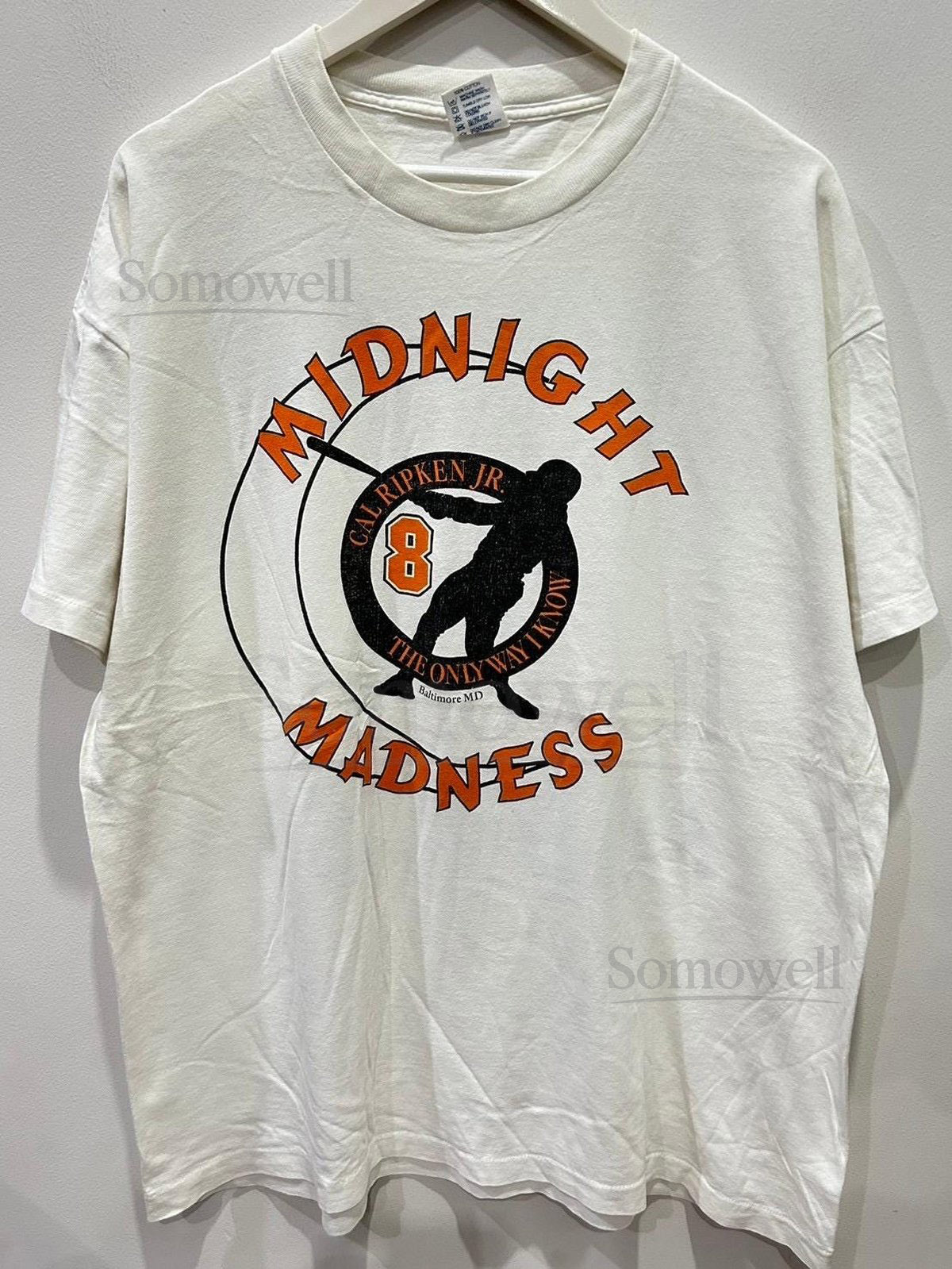 VTG Baltimore Orioles Cal Ripken Jr. tshirt size XL_723