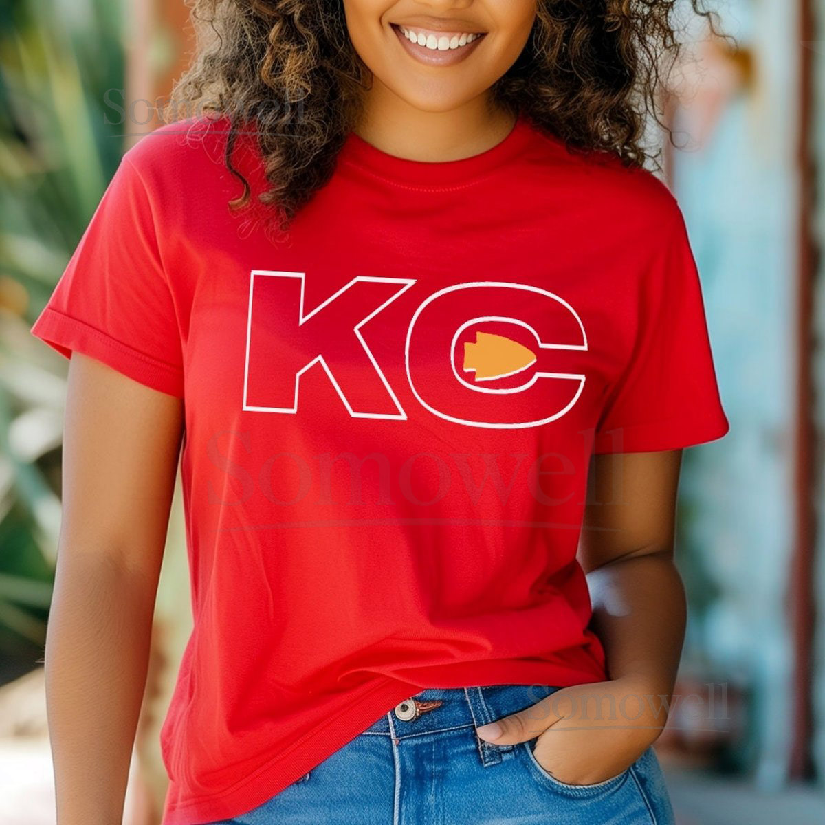 Kansas City Chiefs Superbowl T-Shirt Womens Gameday Shirt_303