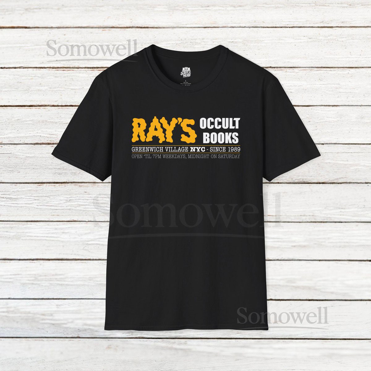 Ray's Occult Books Tee Ghostbusters Subtle Fandom Shirt_86