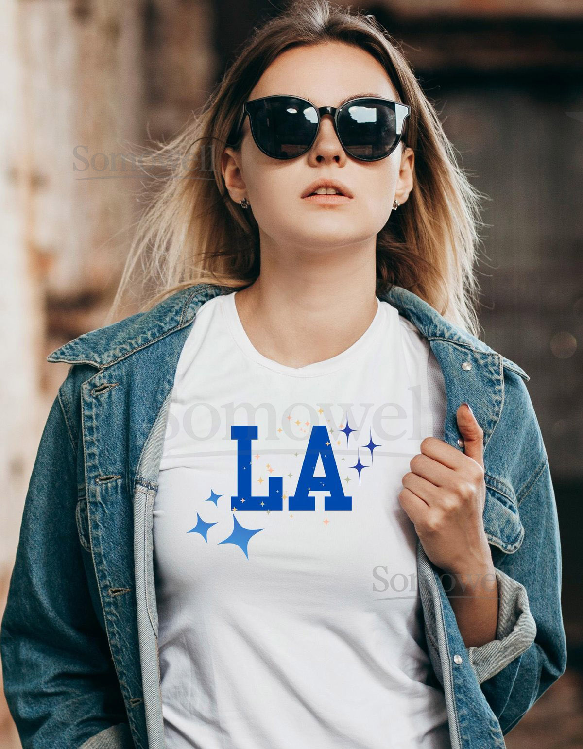 Dodgers Shirt for Her LA Baseball Shirt Cute Fan Shirt_355