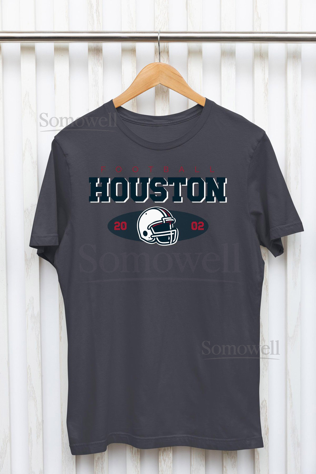 Houston Football T-Shirt Sunday Football Shirt Retro Vibe Sports Graphic Tee_266