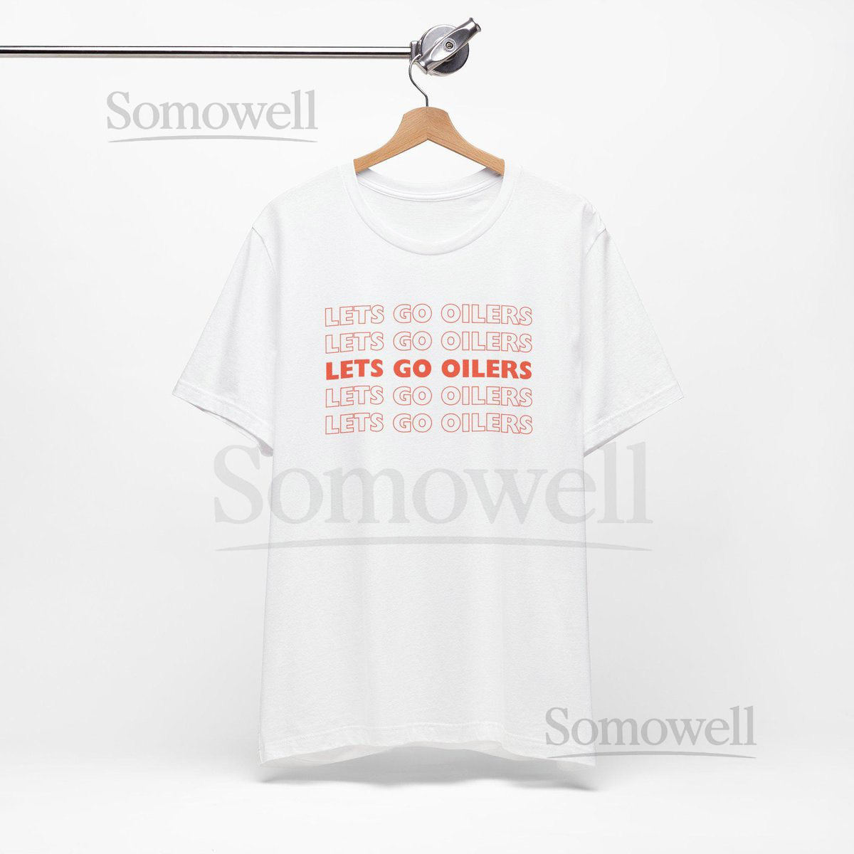 Edmonton Oilers Unisex Jersey Tee McDavid Skinner Starting Lineup Shirt - Front and Back Design Hockey Fan Gift hockey shirt Game Day_145