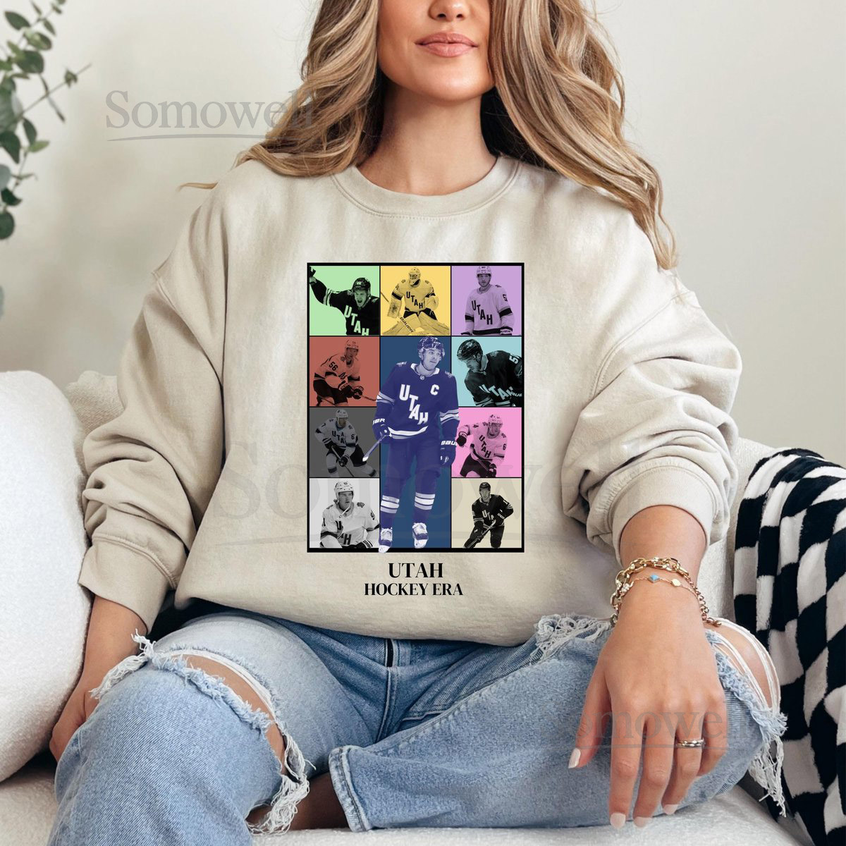 Utah Hockey Club Shirt NHL Utah Team Tee Sports Fan Gift Ice Hockey Sweatshirt Utah Hockey Fan T-Shirt Hockey Shirt Utah Hockey Gift_610