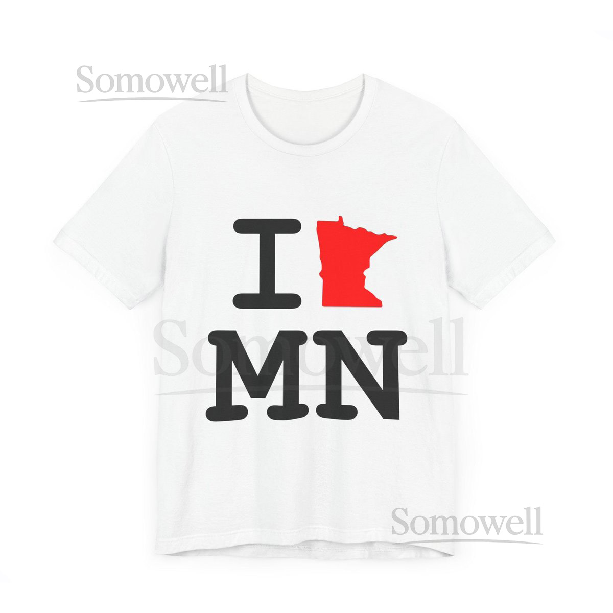 I Love MN - Minnesota State Icon Tee_314