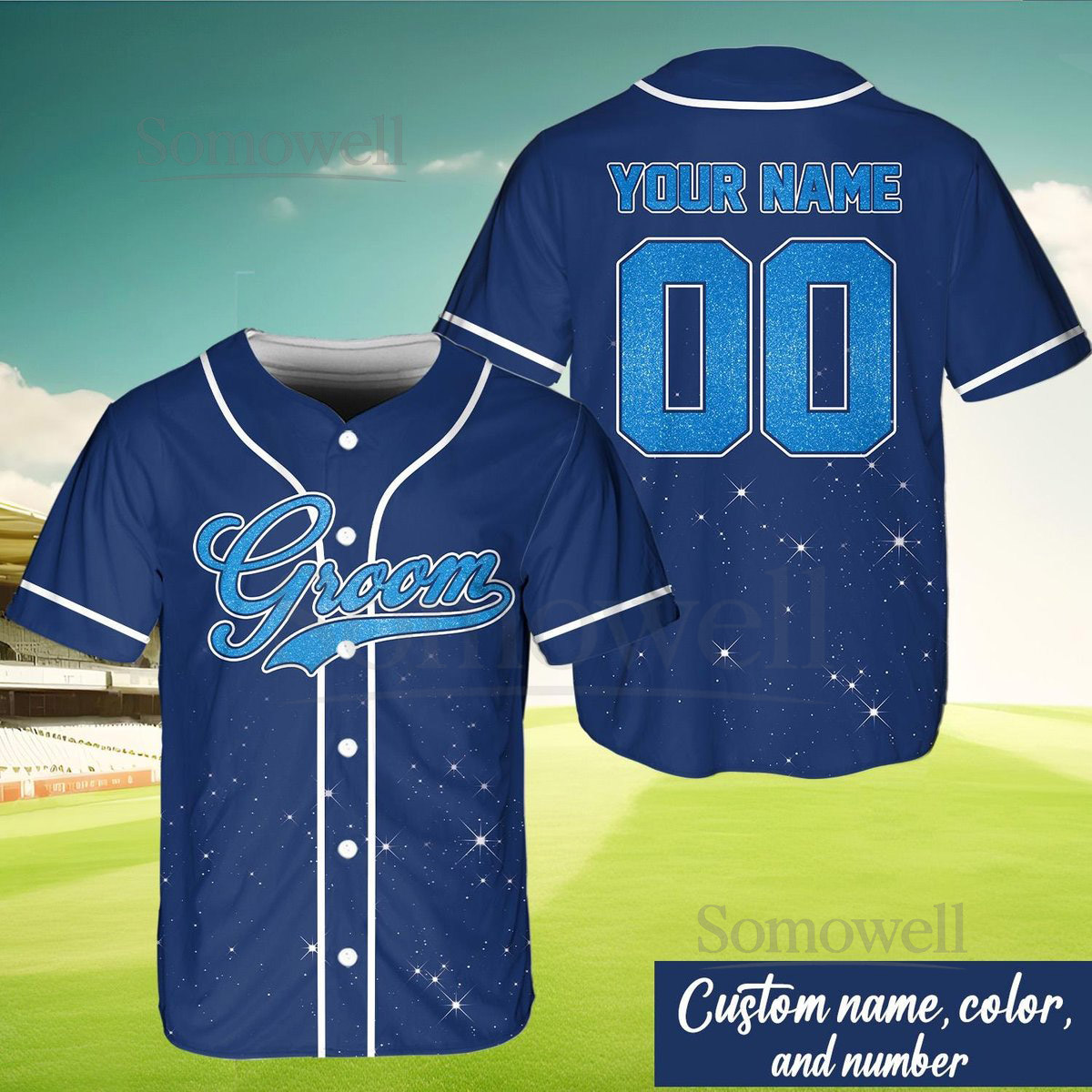 Personalized Groom and Bride Baseball Jersey Glitter Custom Jersey Baseball Jersey For Engagement Married Couple Wedding Jersey_151