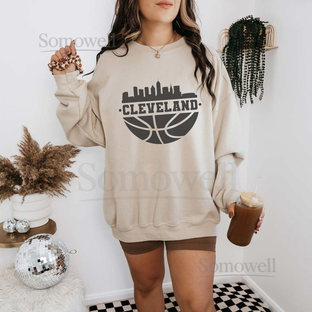 Cleveland shirt Cute Cleveland Gift Ohio Gift For Her Ohio Gift For Him Cleveland sweatshirt College Student Gift Game Day shirts Cit Cavs_9