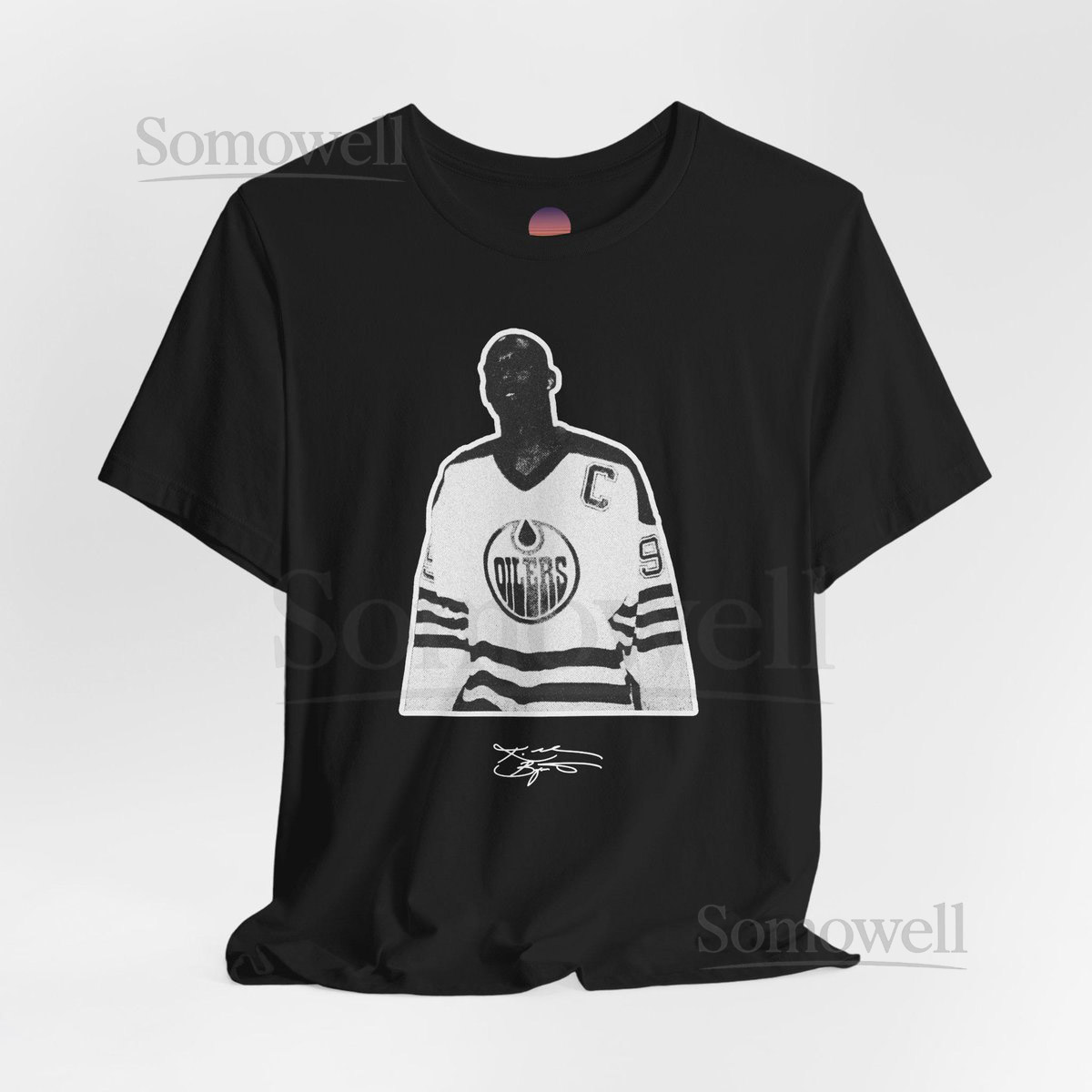 Kobe Bryant T-Shirt Kobe Bryant Oilers Tshirt Black Mamba Tshirt Gretzky jersey Kobe Bryant Shirt Bryant black white tshirt_237