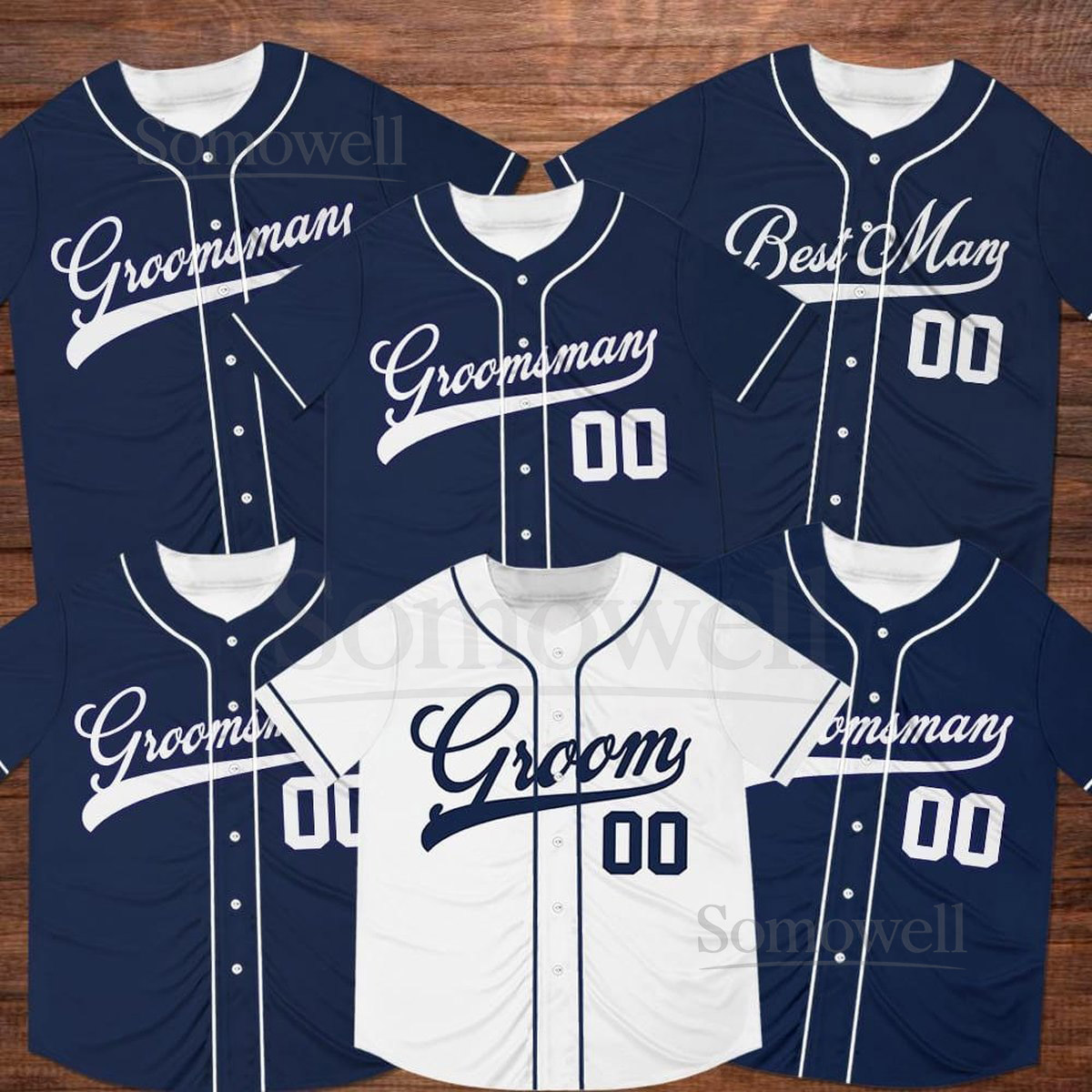 Personalized The Groom Groomsmen Baseball Jersey Custom Best Man Jersey Baseball Jersey For Engagement Married Couple Wedding Jersey_775