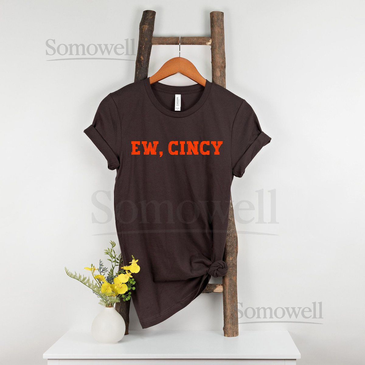 Funny Cleveland Shirt - Ew Cincy Shirt - Cleveland Tailgate Apparel - Football Fan Gift - Ohio Rivalry Shirt - Battle of Ohio_467