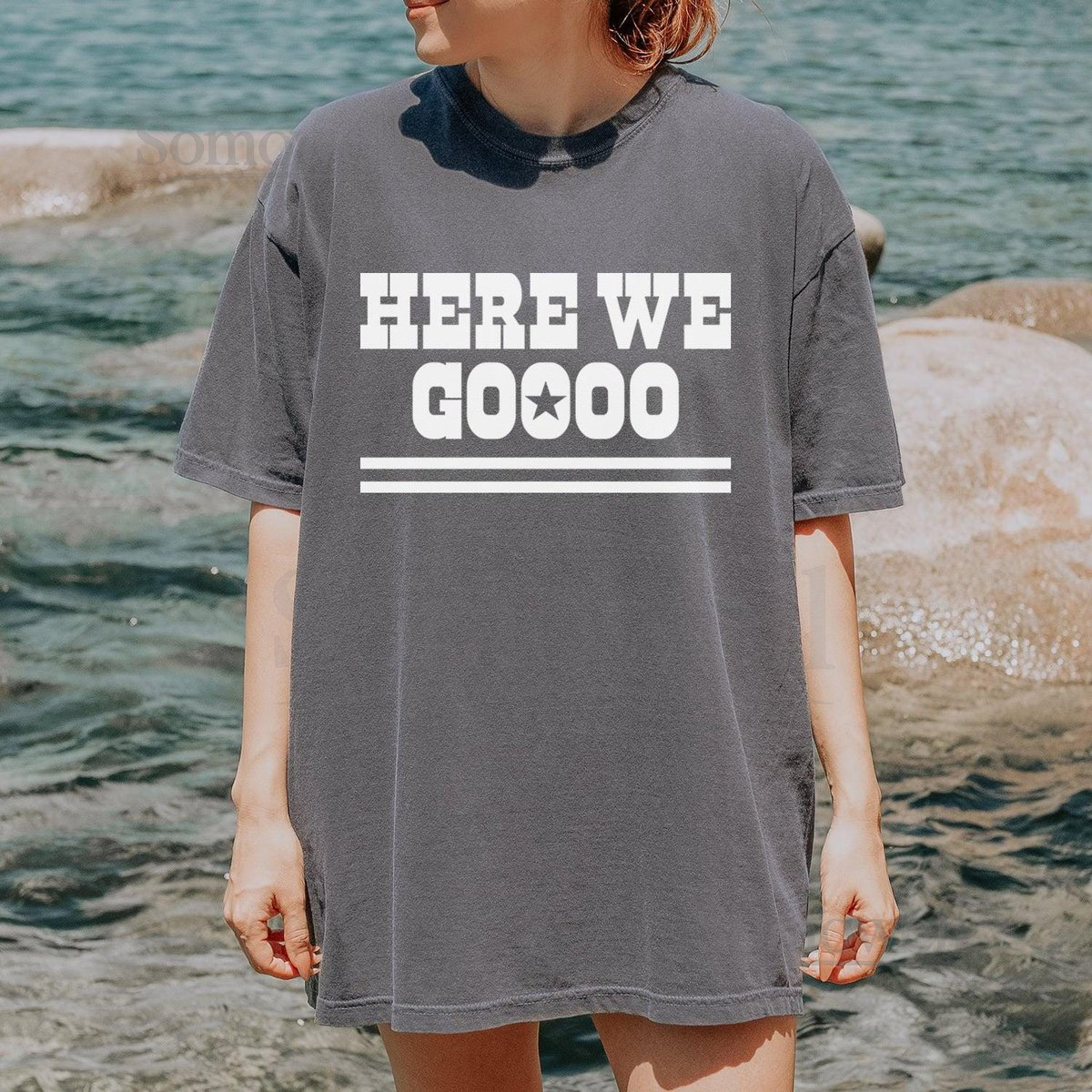 Here We Go Dem Boys Dallas Football Vintage Soft Unisex T-shirt_398