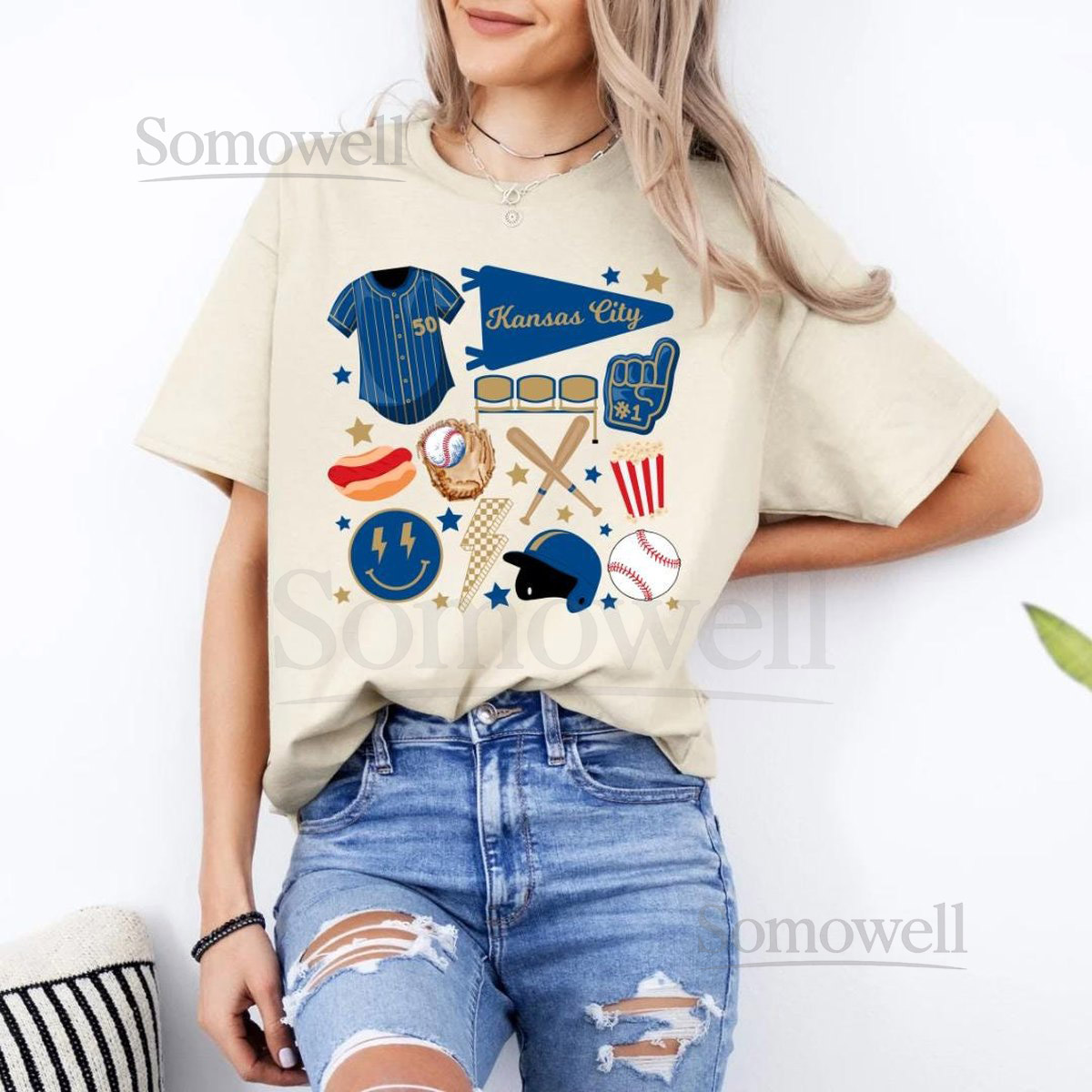 Kansas City Royals Baseball Collage Shirt_398
