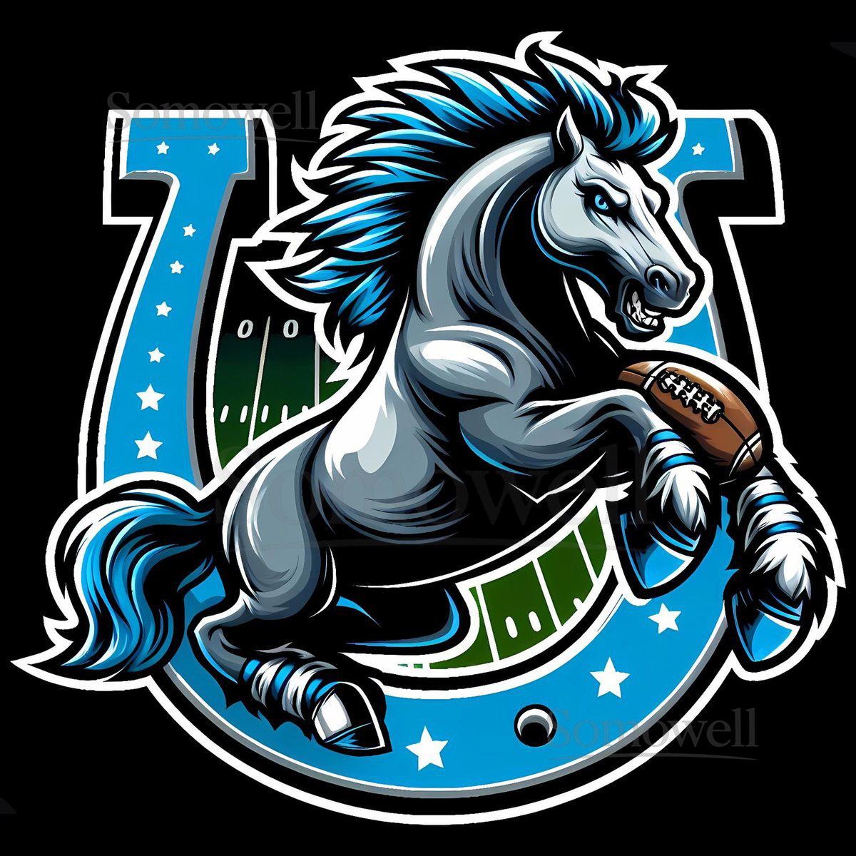 Indianapolis Colts Football Team Graphic T_467