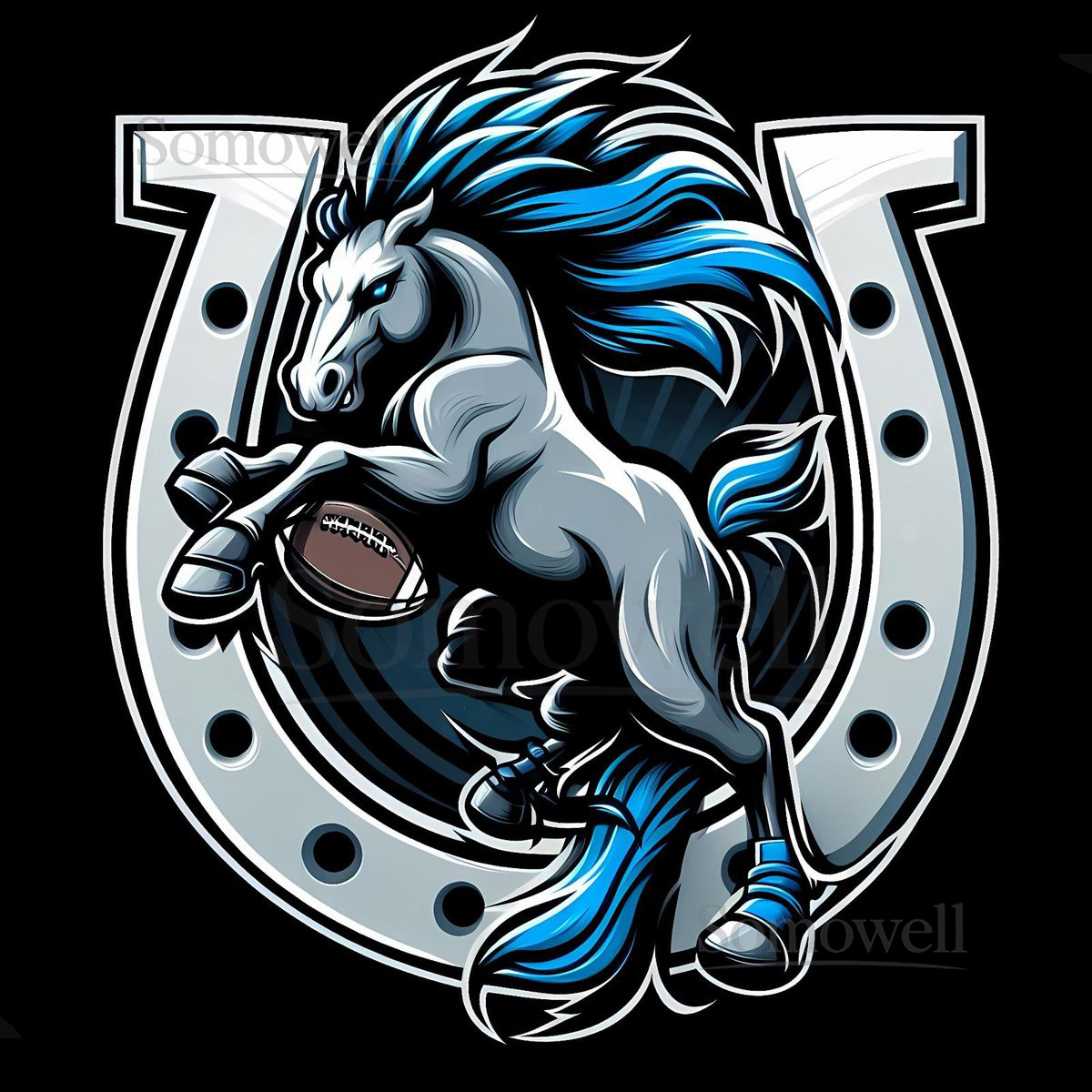 Indianapolis Colts Football Team Graphic T-Shirt - De_465