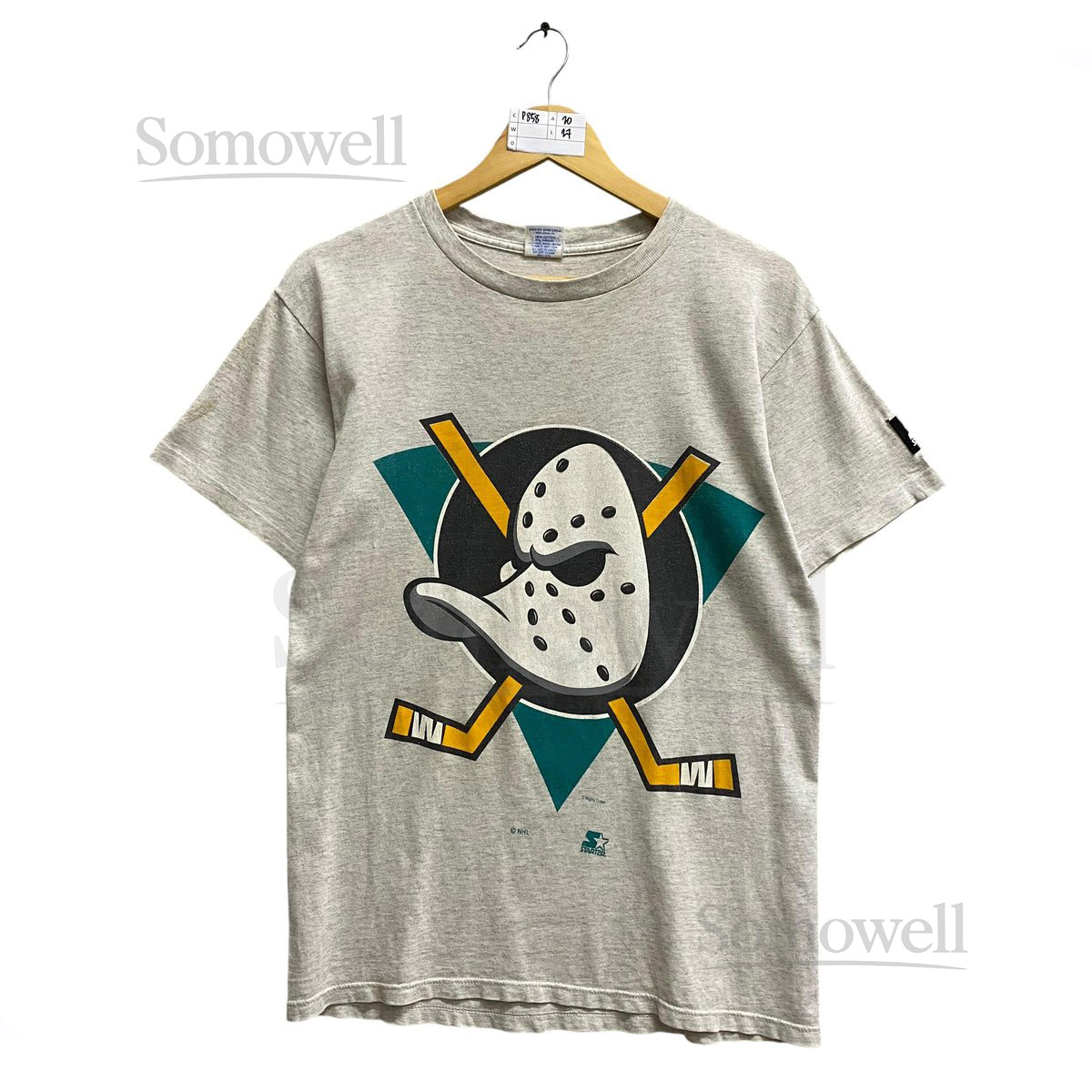 Vintage Distressed Anaheim Mighty Ducks NHL Tshirt Youth Mighty Ducks Crewneck Mighty Duck Sweater Pullover Jumper Print Logo Mirror Jumper_716