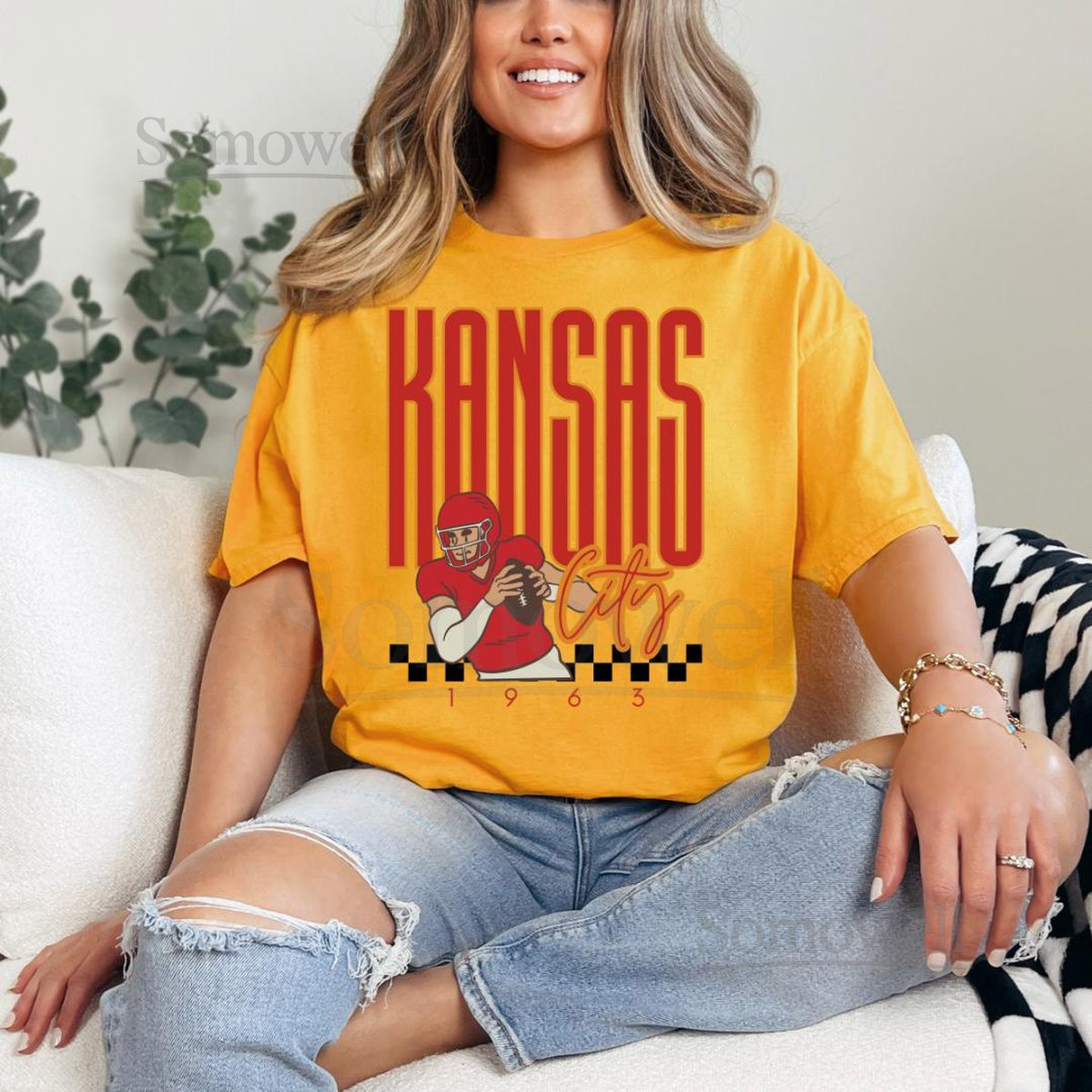 Kansas City Chiefs 1963 Football T-Shirt_250