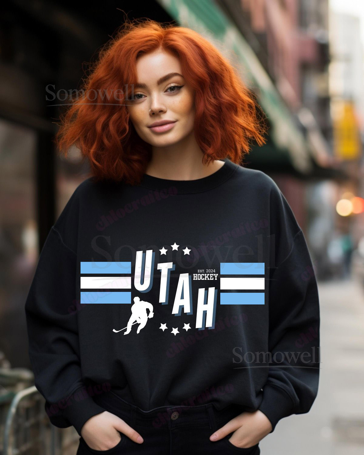 Utah Hockey Club Sweatshirt Unisex Fan Apparel_612
