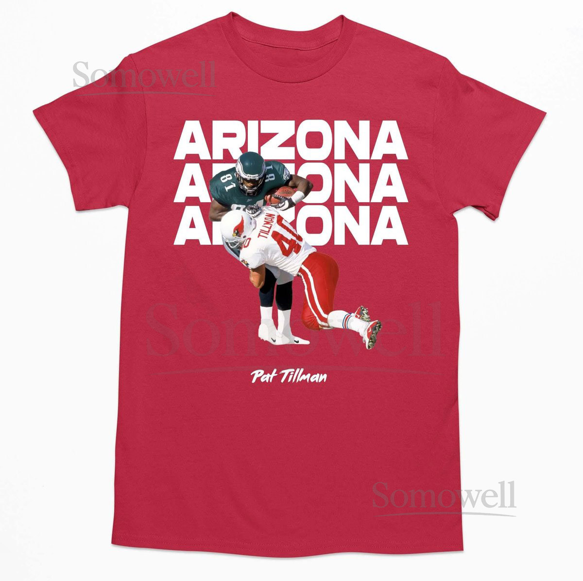 Pat Tillman - Honor the Hero - Arizona Cardinals Tribute T-Shirt_823